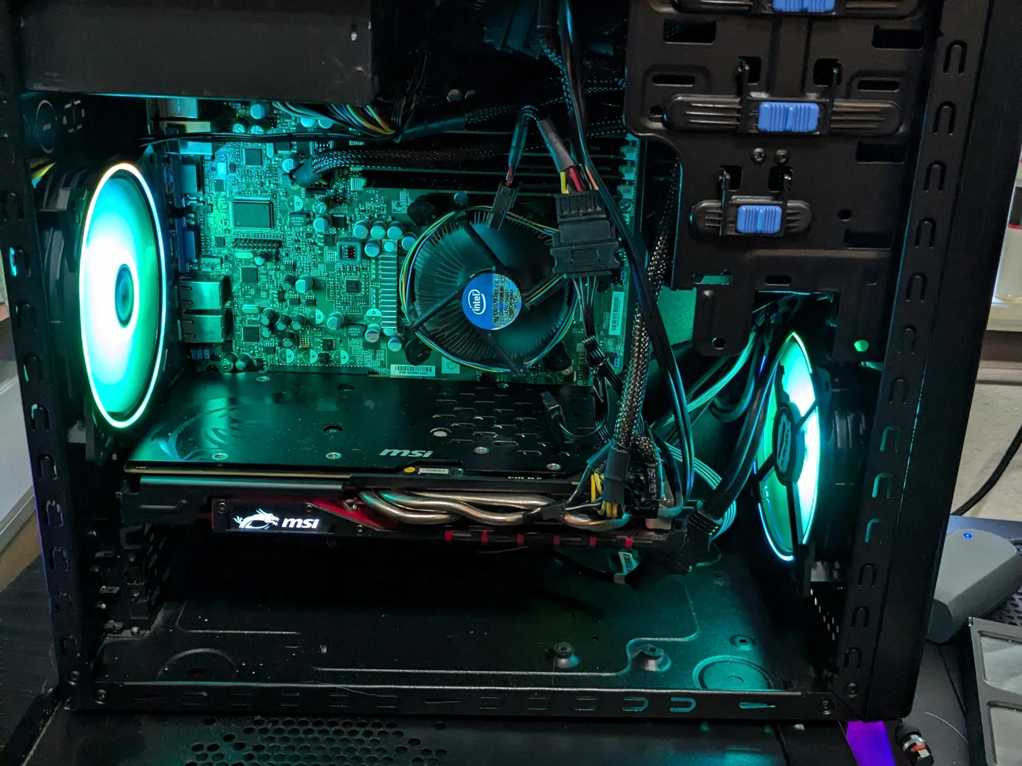 FREE SHIP || Budget Build || i7-870, 16GB RAM, R9 380 2GB, 480GB SSD, Win10, WiFi