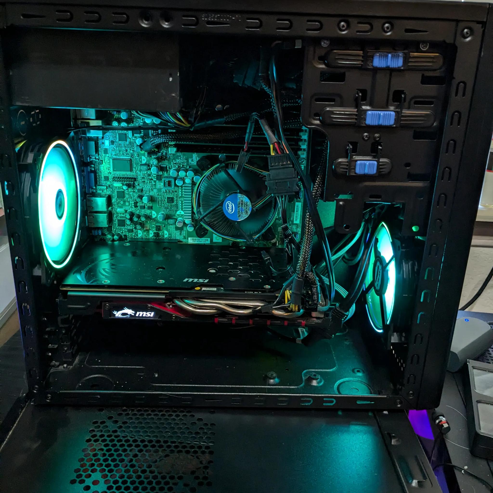 FREE SHIP || Budget Build || i7-870, 16GB RAM, R9 380 2GB, 480GB SSD, Win10, WiFi
