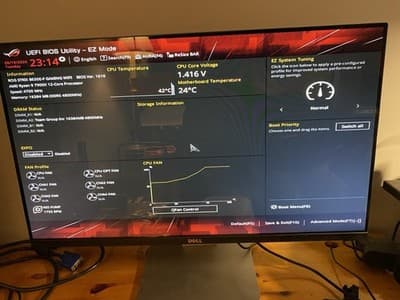 ASUS ROG STRIX B650E-F Gaming WiFi ATX + AMD 7900X CPU Combo