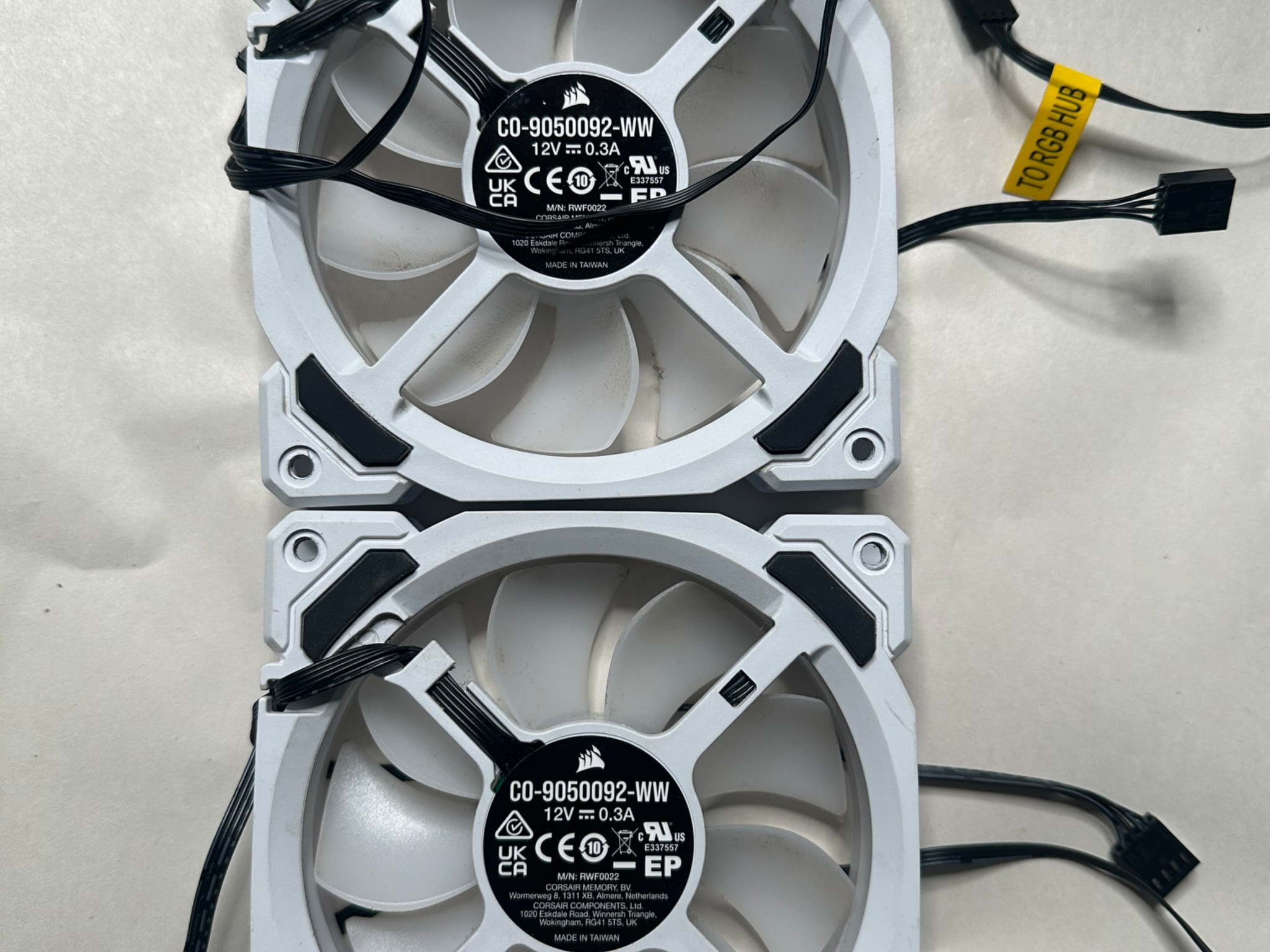 Corsair LL Series CO-9050092-WW LL120 RGB 120mm Dual Light Loop LED Case Fan