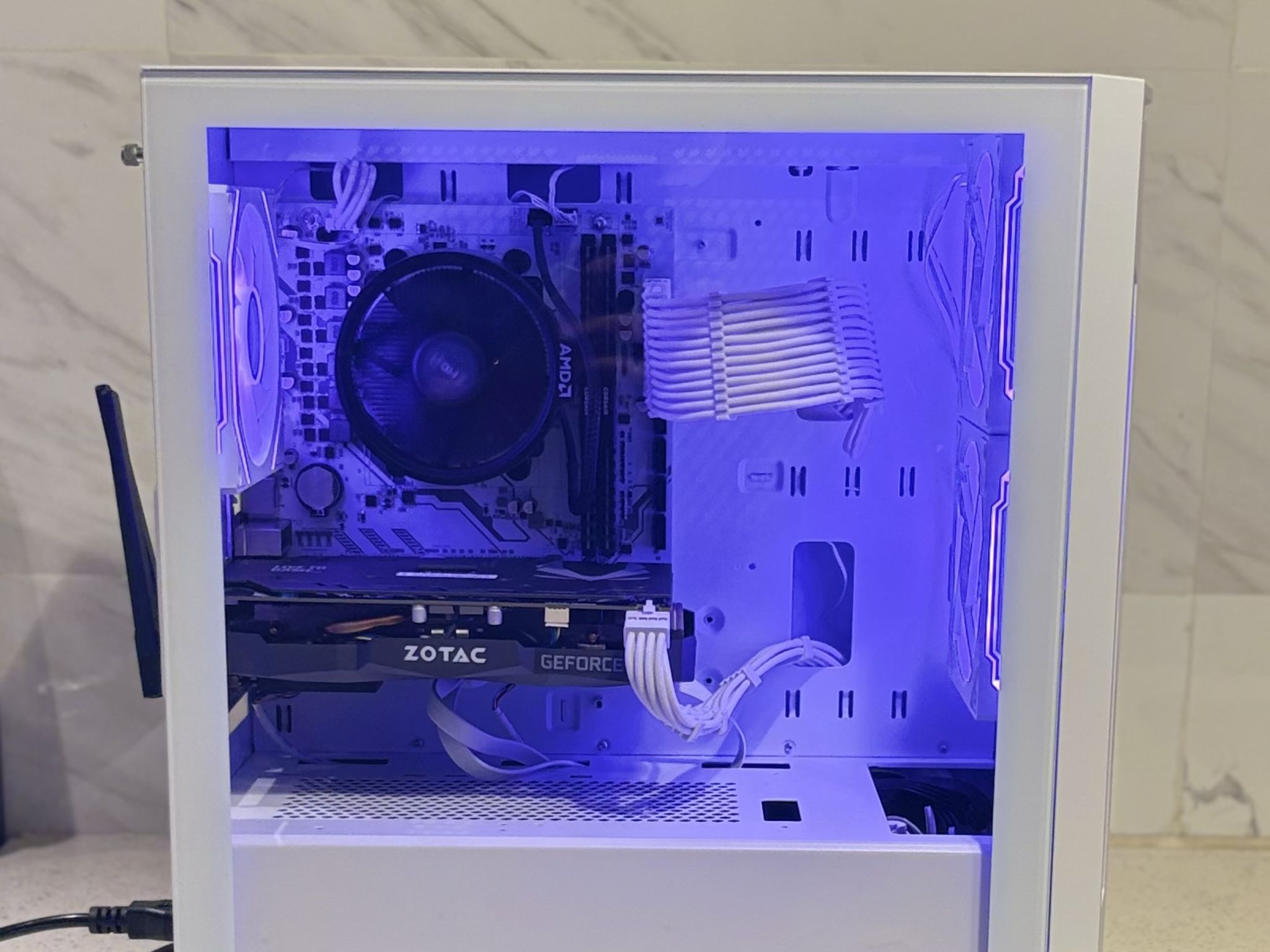 Great White ⚪️ RTX 2060 | Ryzen 5 | 16GB | Gaming Pc
