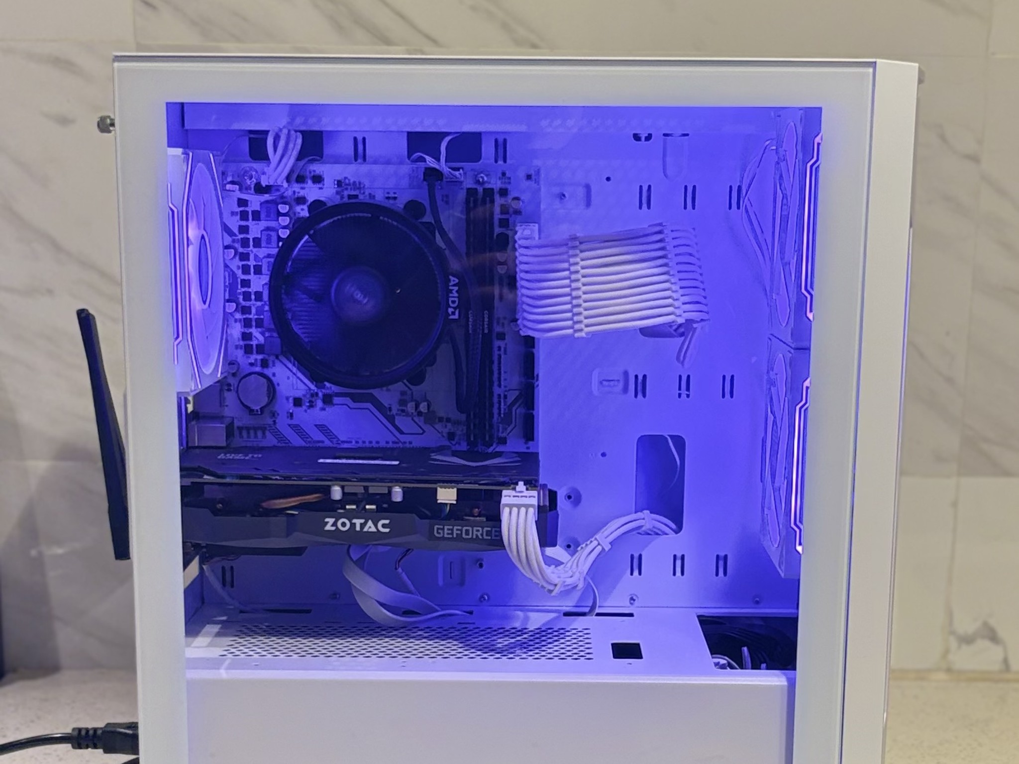 Great White ⚪️ RTX 2060 | Ryzen 5 | 16GB | Gaming Pc