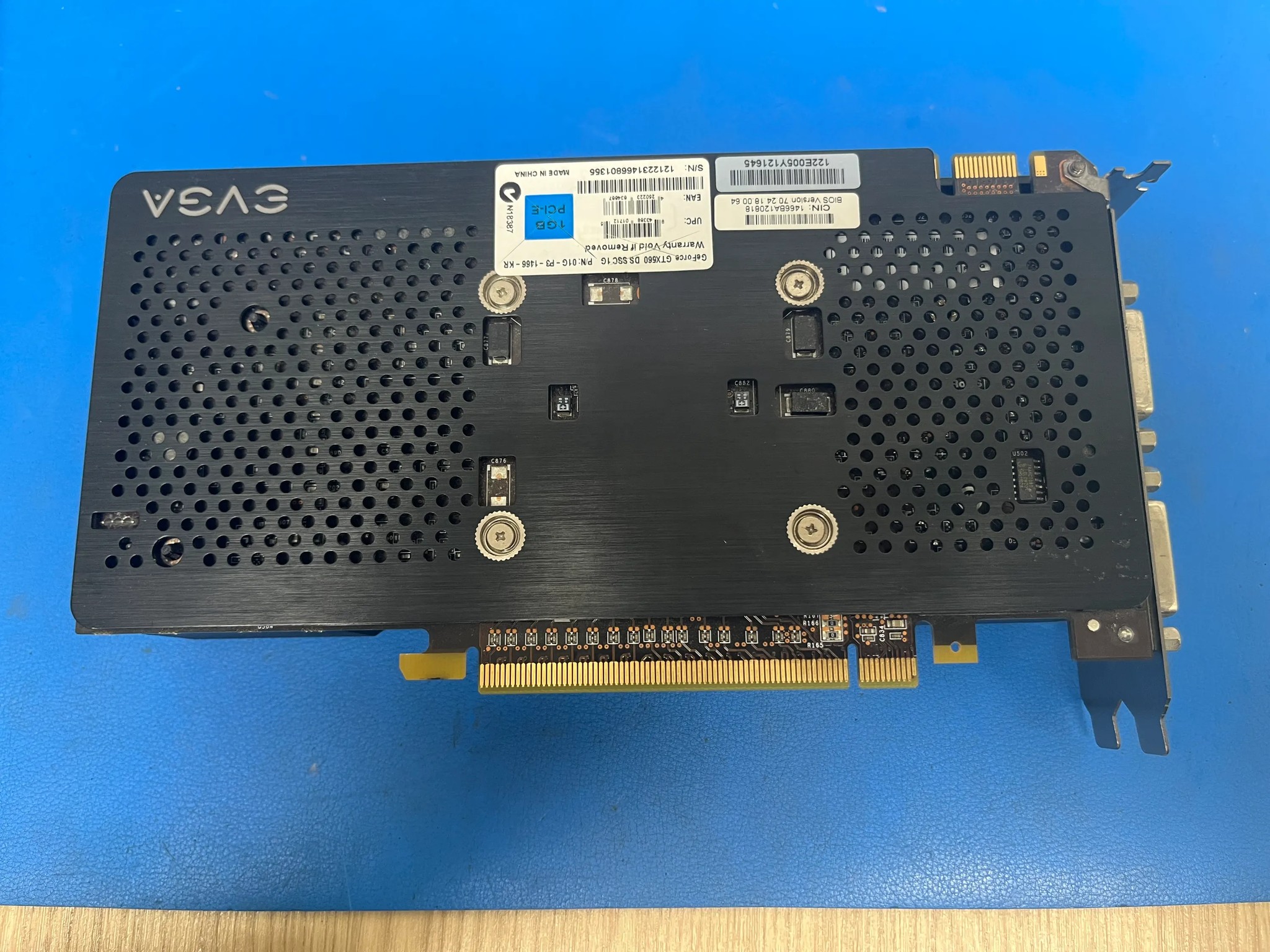 USED | EVGA GeForce GTX 560 | PULLED FROM WORKING COMPUTER