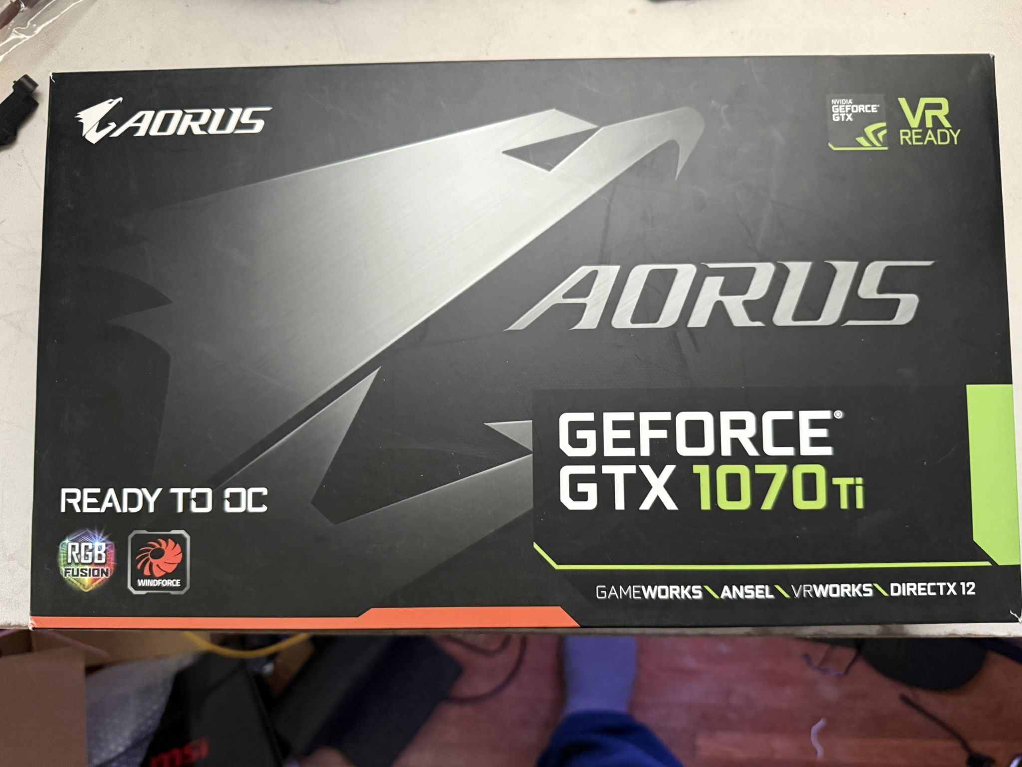 Aorus GTX 1070Ti 8gb