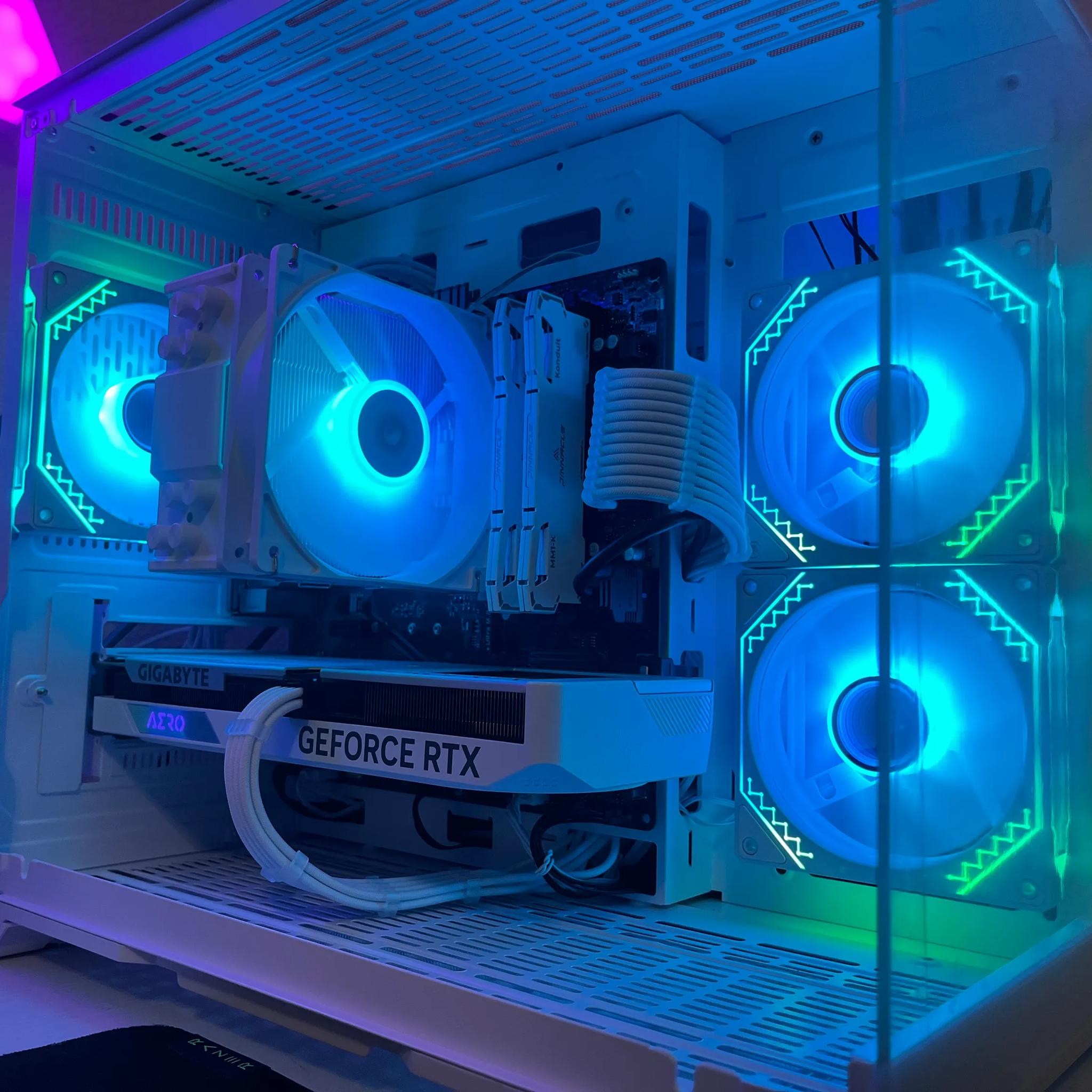 | RTX 4060 | Ryzen 5 5600 X | 16 GB 3200 Mhz | 500 GB Storage | Beautiful ARGB Supercomputer |