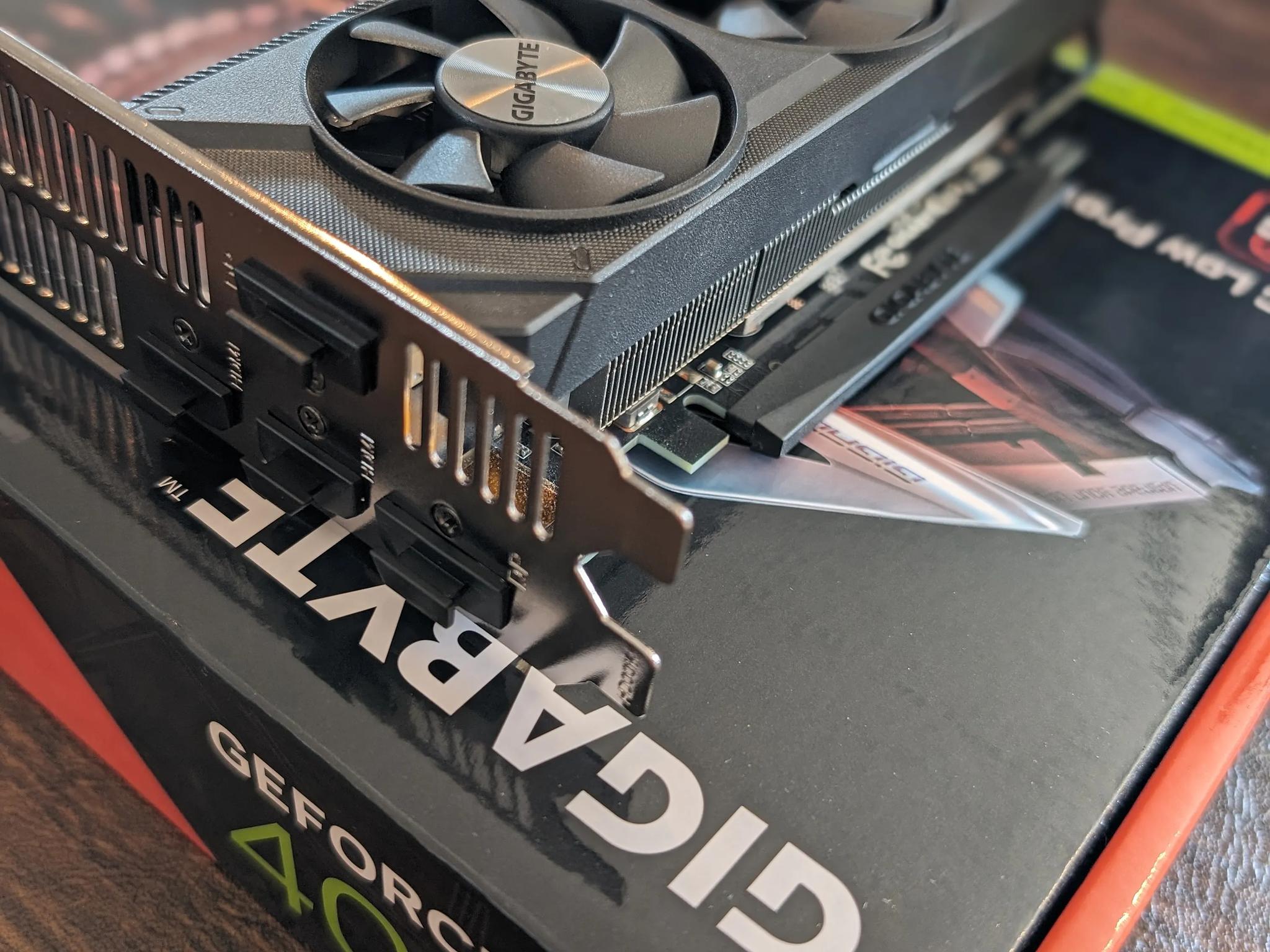 Gigabyte Nvidia GeForce RTX 4060 OC Low Profile 8G - USED Like New