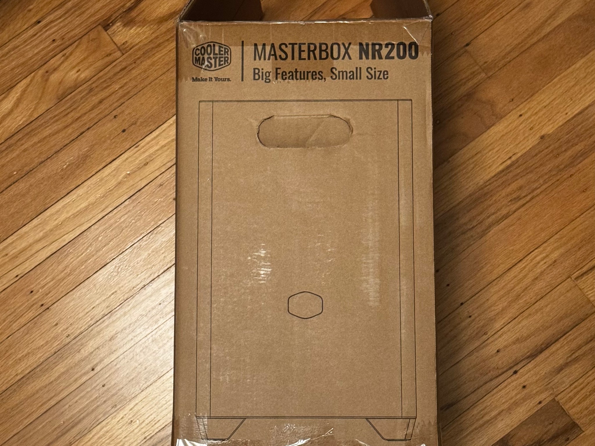 Cooler Master MasterBox NR200 Mini-ITX SFF PC Case Only MCB-NR200-WNNN-S00 Black
