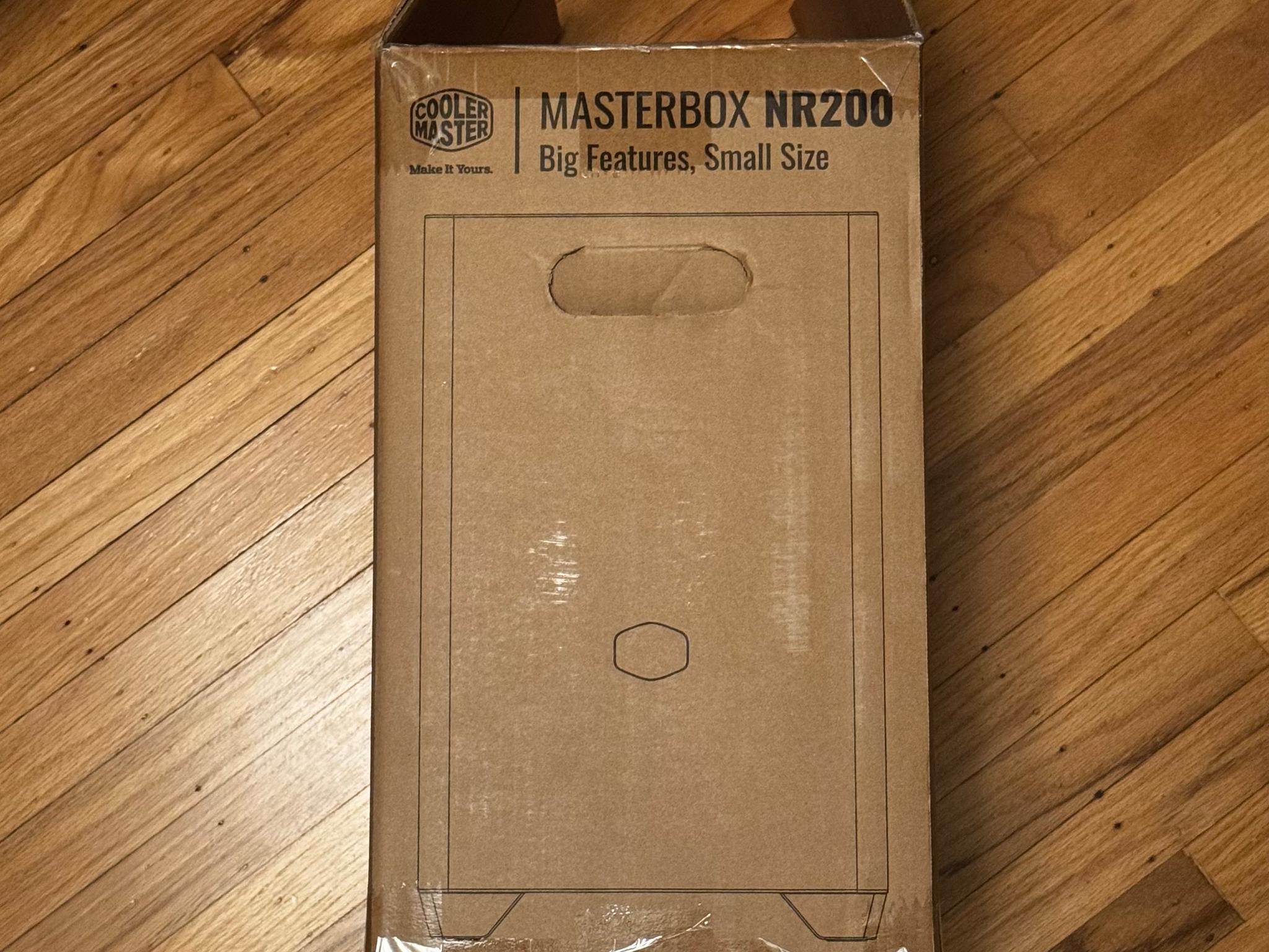 Cooler Master MasterBox NR200 Mini-ITX SFF PC Case Only MCB-NR200-WNNN-S00 Black