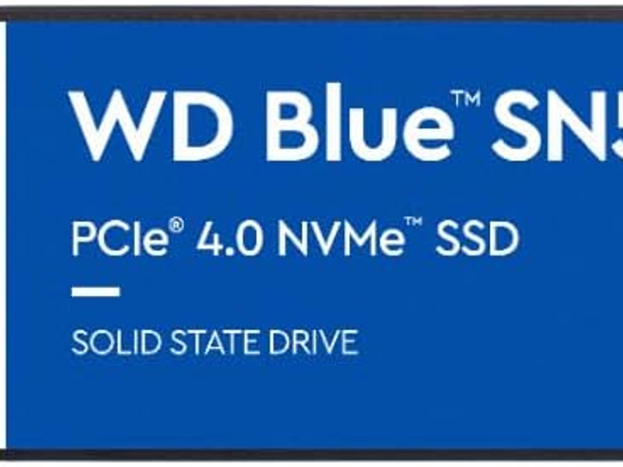 Western Digital 2TB WD Blue SN580 NVMe Internal Solid State Drive