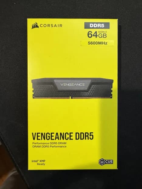 Brand New Corsair Vengeance ddr5 5600 32x2 64gb Kit