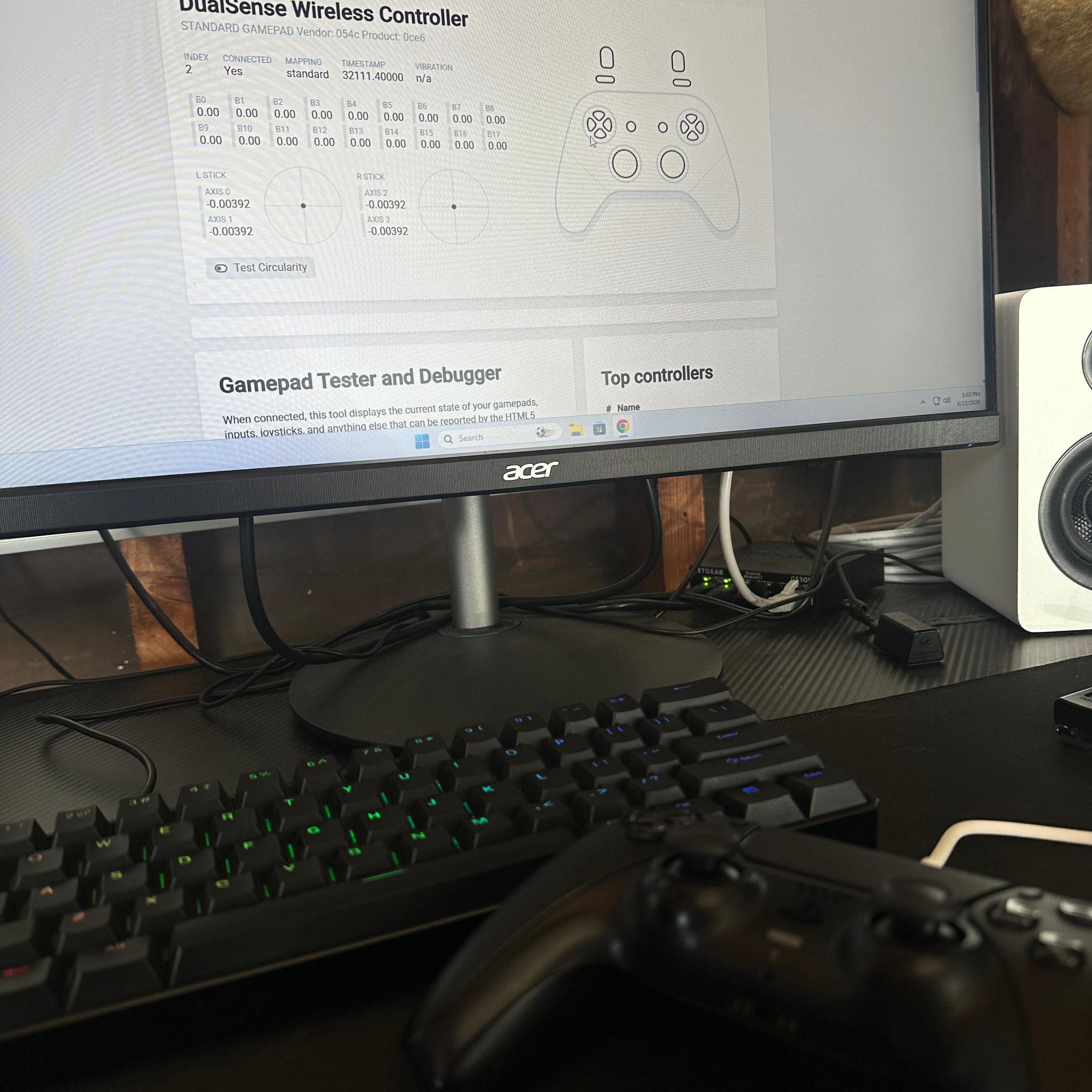 Custom PS5 Controller – TMR Anti Stick Drift Upgrade 🔥