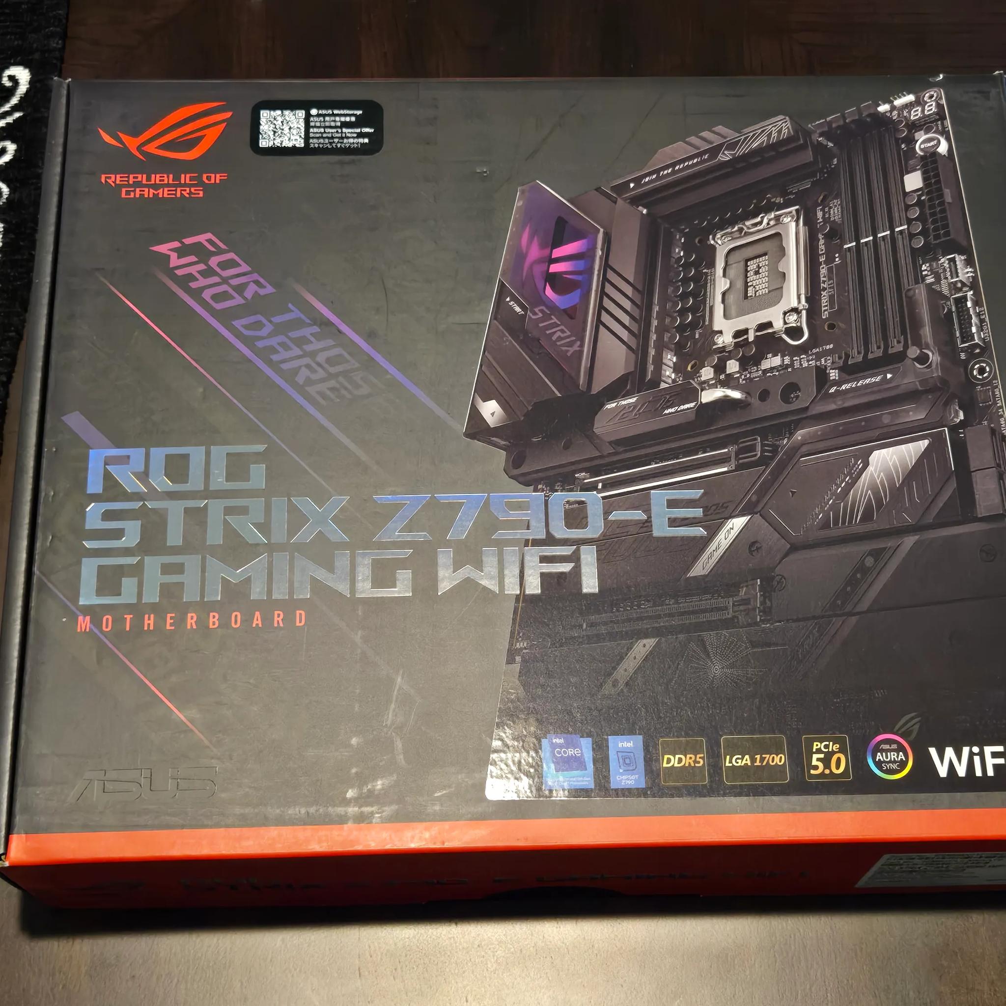 ASUS ROG STRIX Z790-E Gaming WiFi