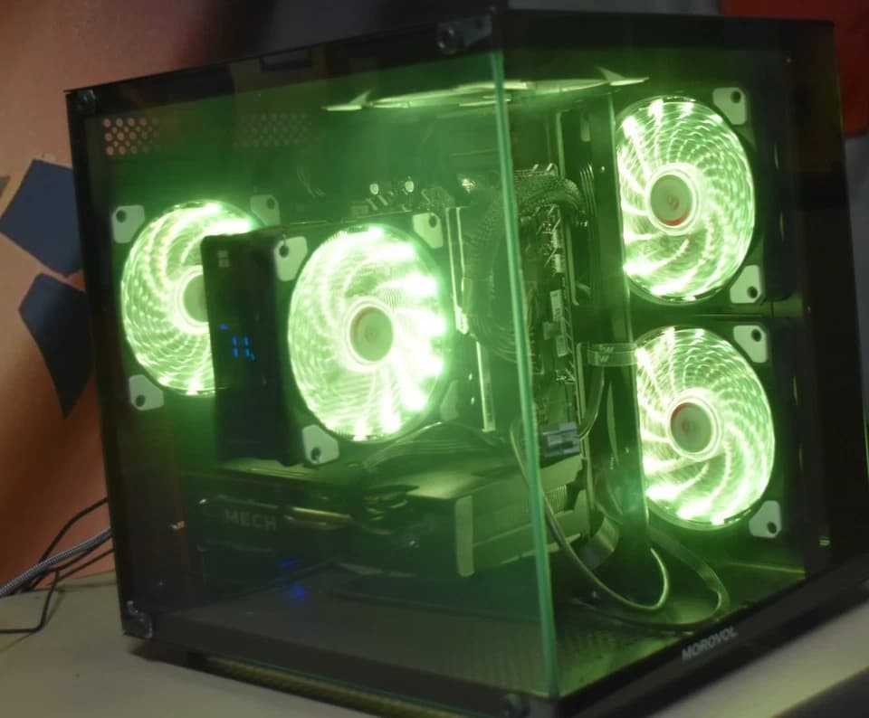 Gaming PC Intel I 5 12500 RAM 16GB 1 TB ssd GPU RX6600XT 8GB PSU 700 Wts+ Extra
