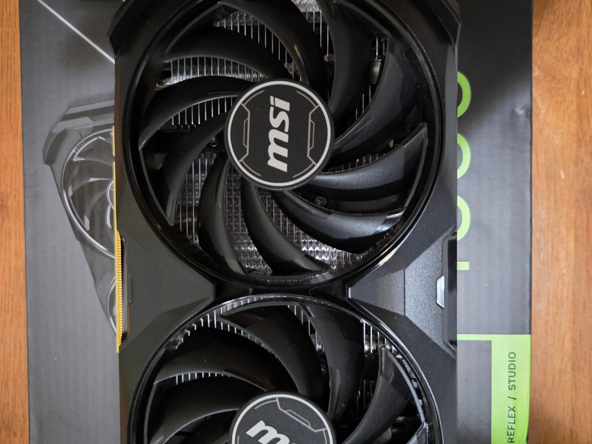 MSI VENTUS 2X BLACK GeForce RTX 4060