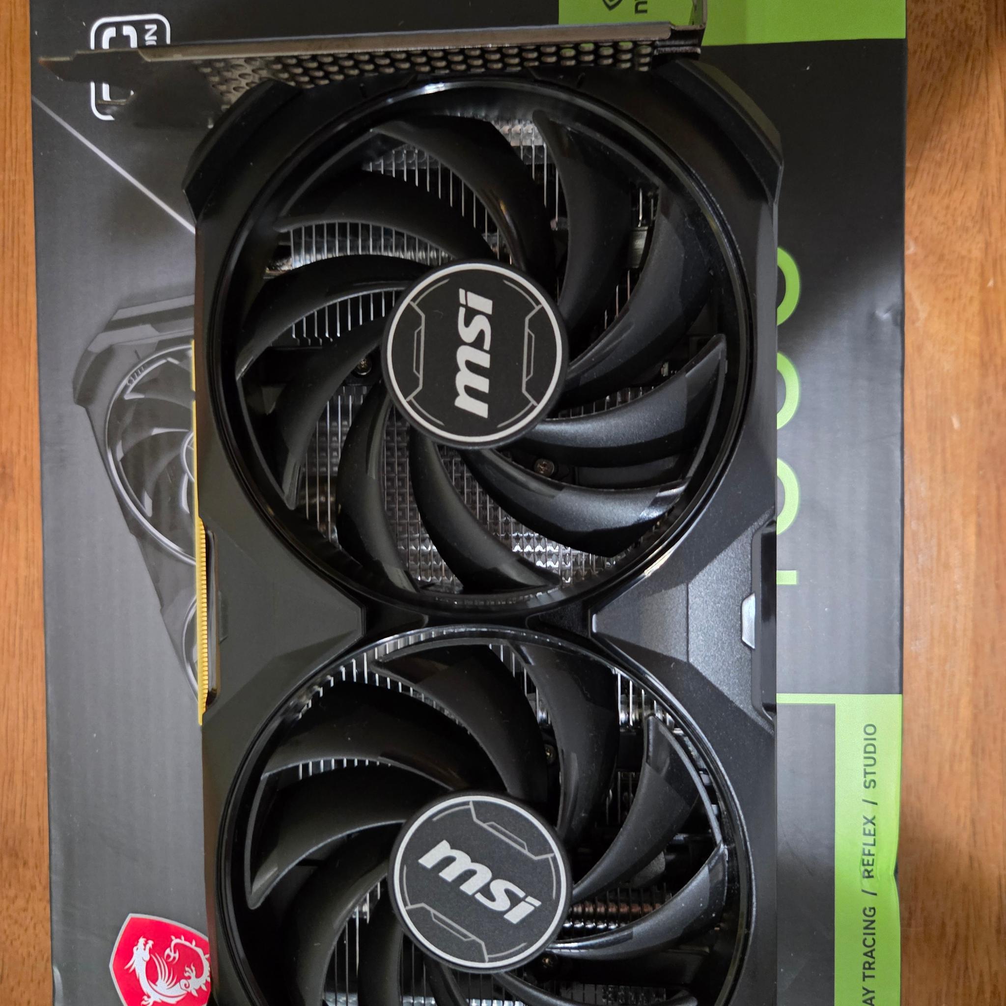 MSI VENTUS 2X BLACK GeForce RTX 4060