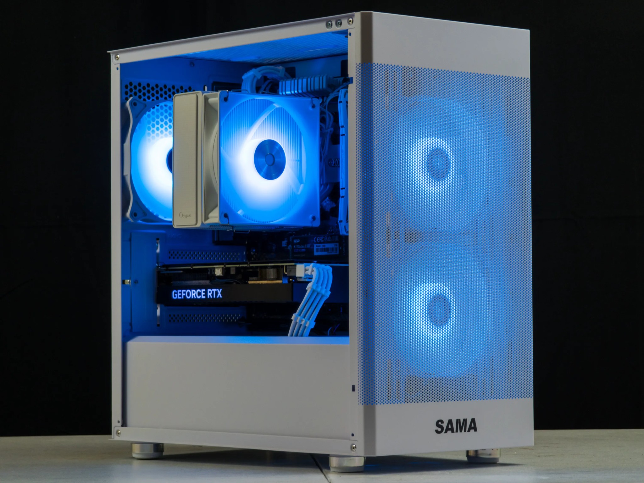 🤍🖤 RTX 4060Ti / Ryzen 7 3700X / 32GB Gaming PC 🖤🤍