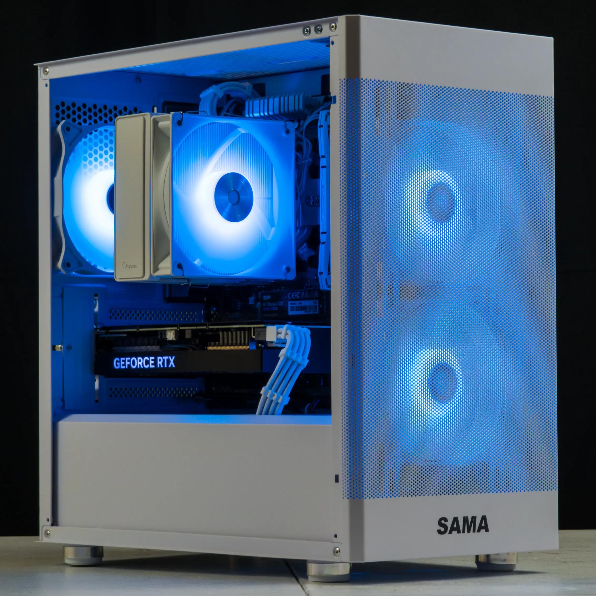 🤍🖤 RTX 4060Ti / Ryzen 7 3700X / 32GB Gaming PC 🖤🤍