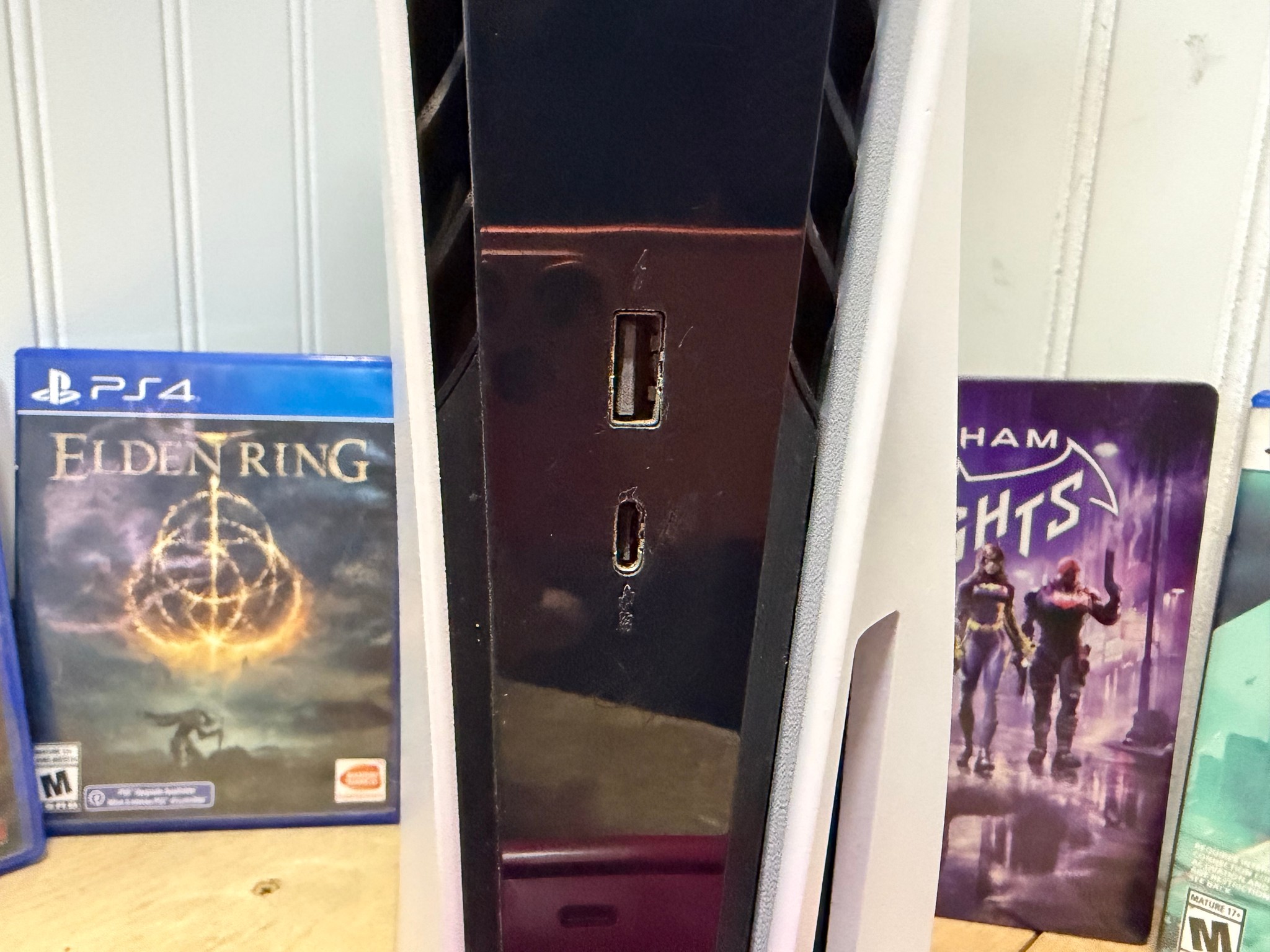 PS5 Disc Edition 4 GAMES Freshly cleaned re applied liquid meatal and new HDMI port READY TO GAME