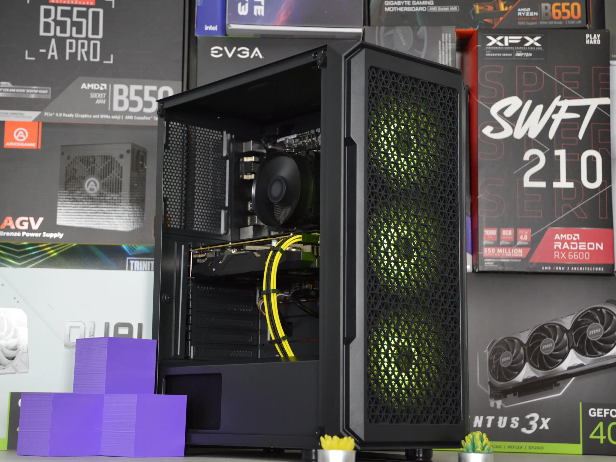⚠️145+ FPS FORTNITE VALUE GAMING PC⚠️| RX 580 8GB | RYZEN 5 1600 | 16GB DDR4 RAM | 512GB NVME SSD |