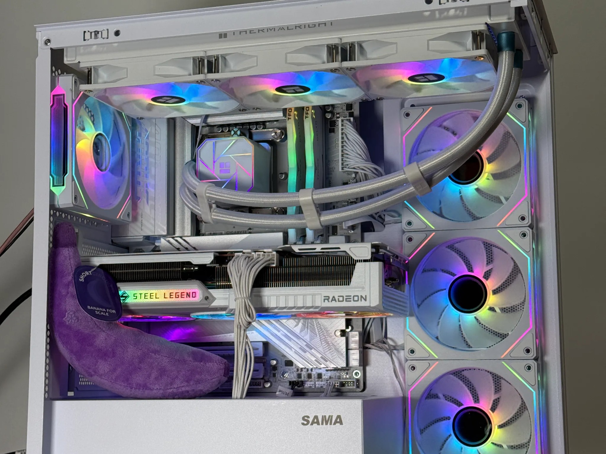 AMD RX 9070XT Intel Core Ultra 7 265k Gaming PC