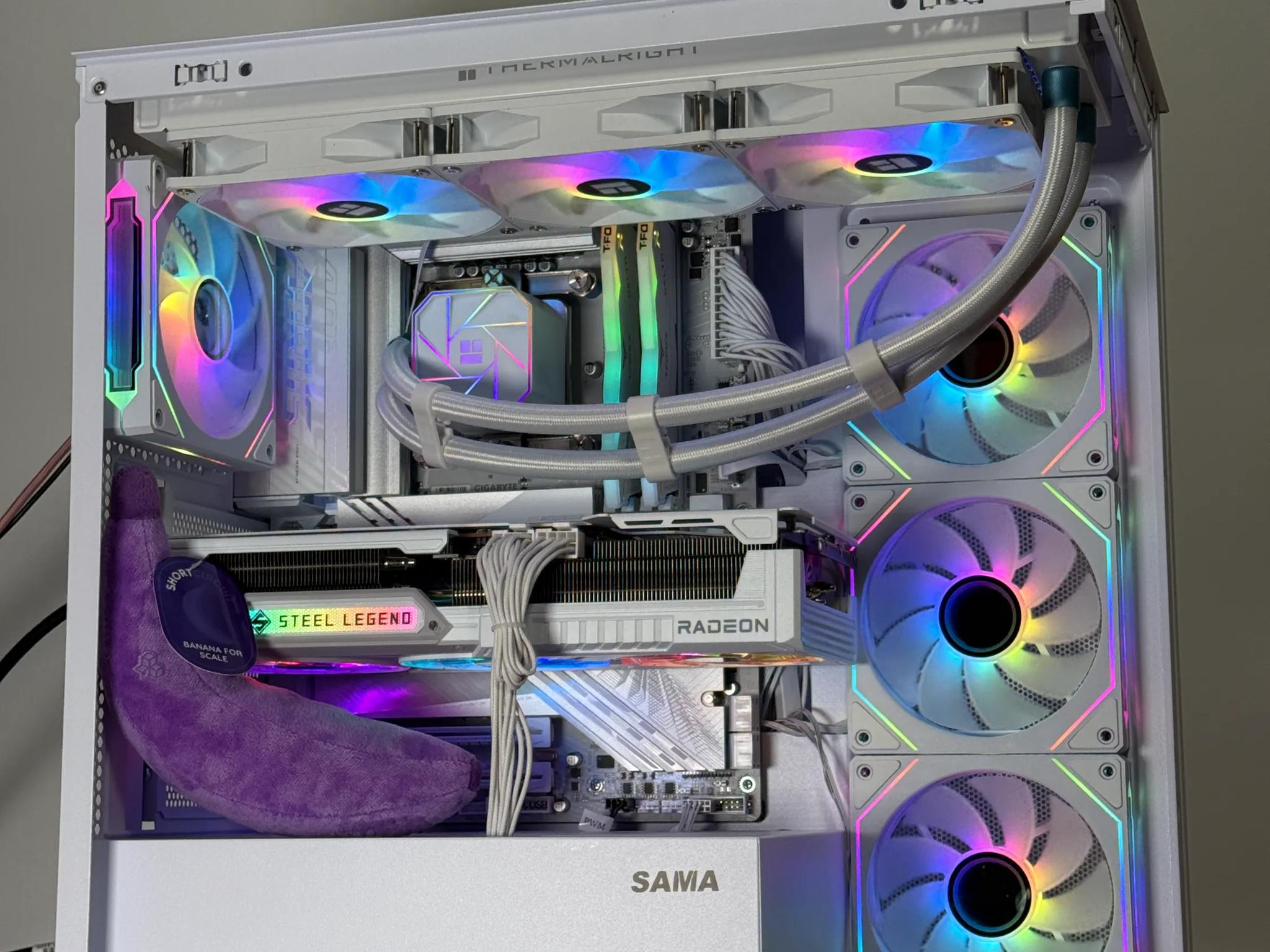 AMD RX 9070XT Intel Core Ultra 7 265k Gaming PC