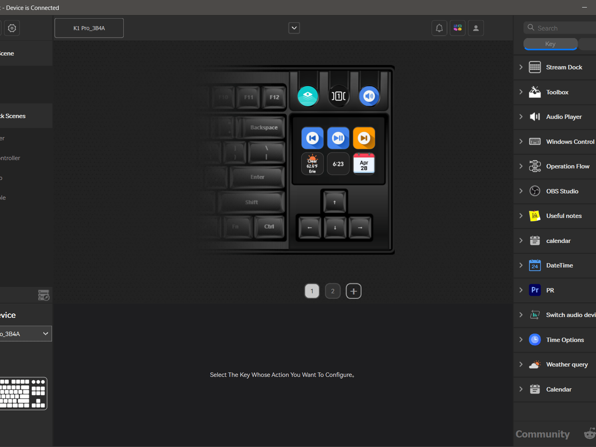 ⌨️Gaming Keyboard with Stream Deck