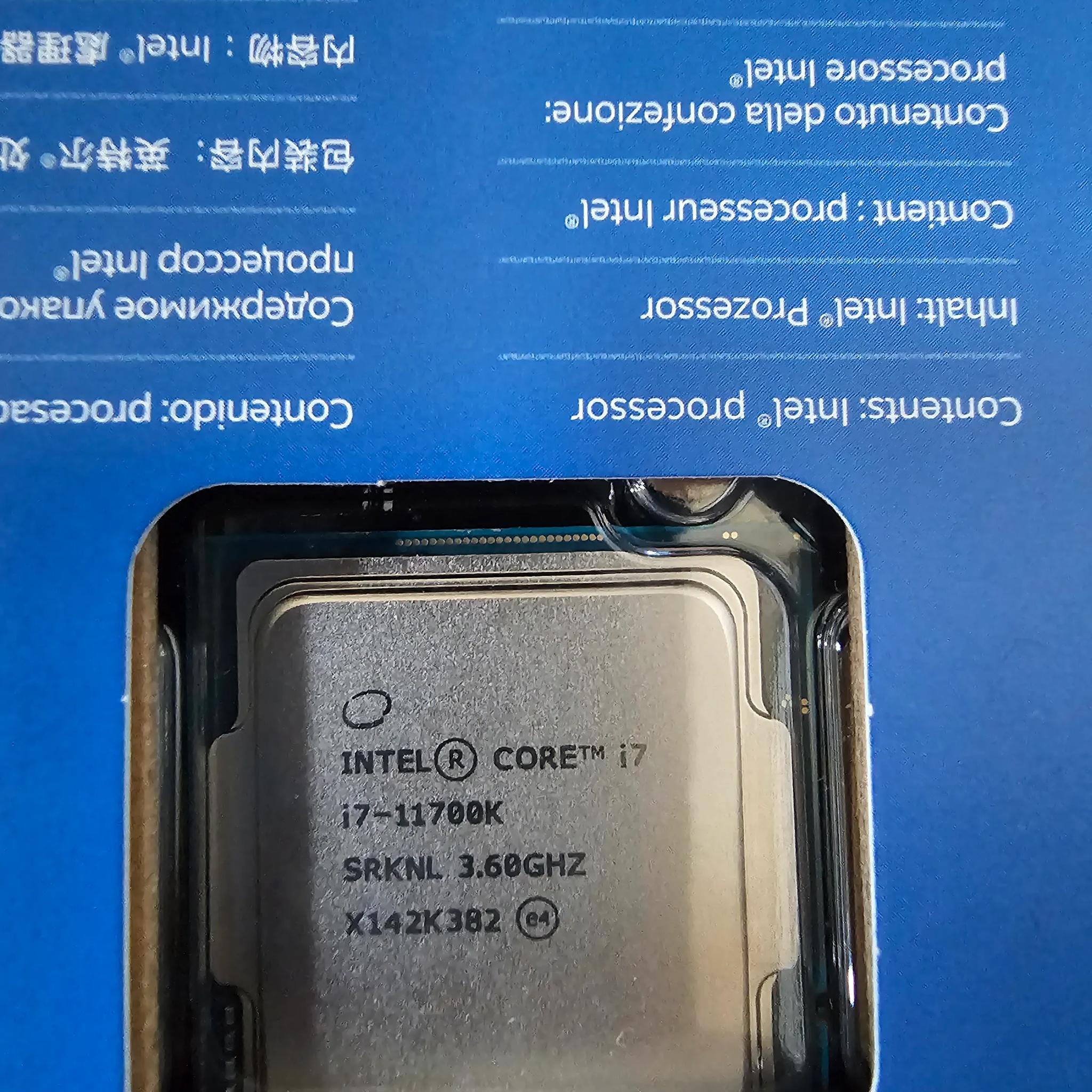 Brand new, never installed i7-11700K!