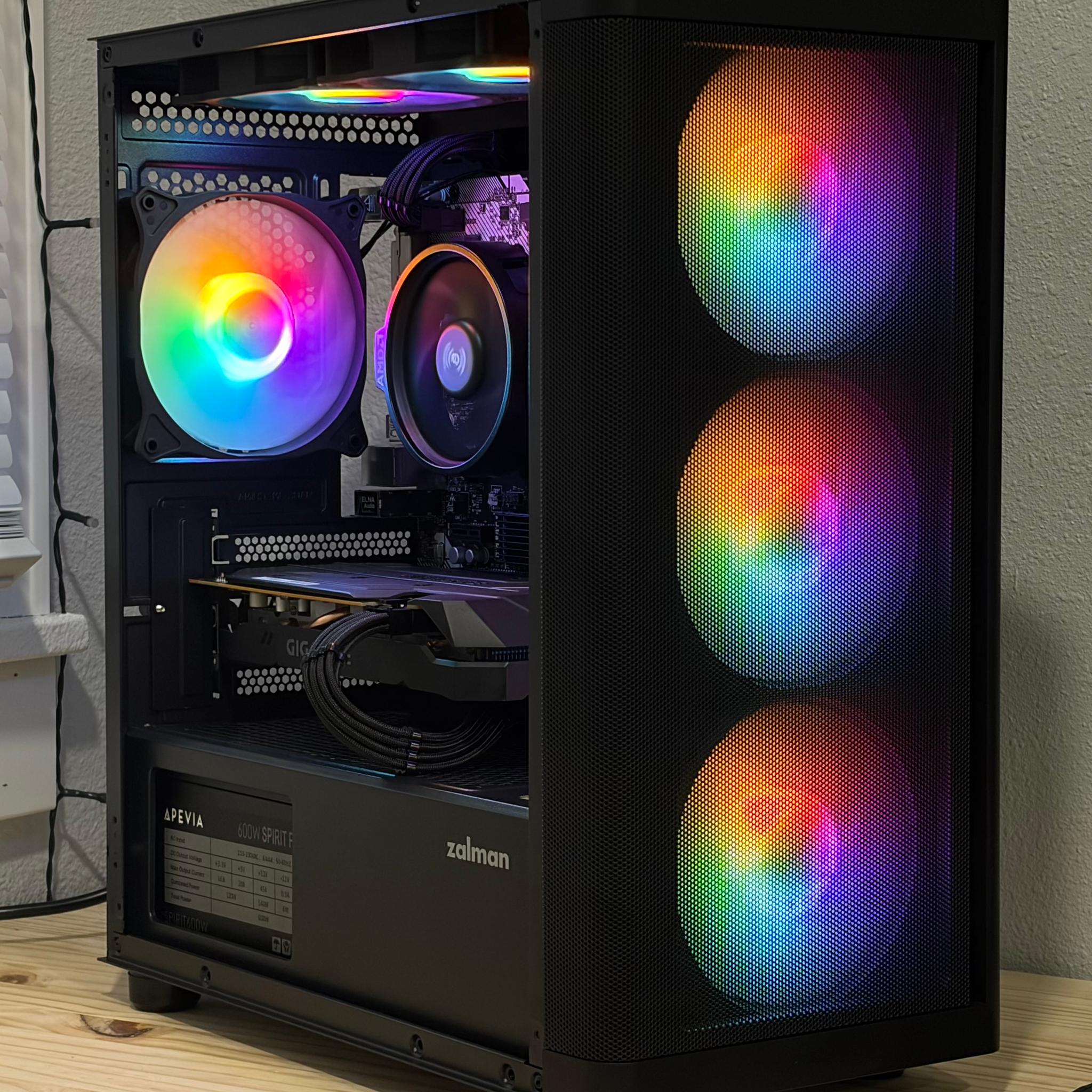 GeForce RTX 2060 Custom Gaming PC - Ryzen 5 2600, 16GB RAM