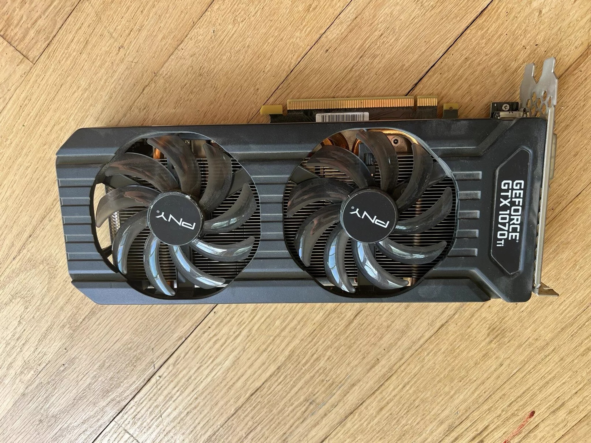 GeForce GTX 1070 Ti 8GB Dual Fan Design Graphic Card - PNY