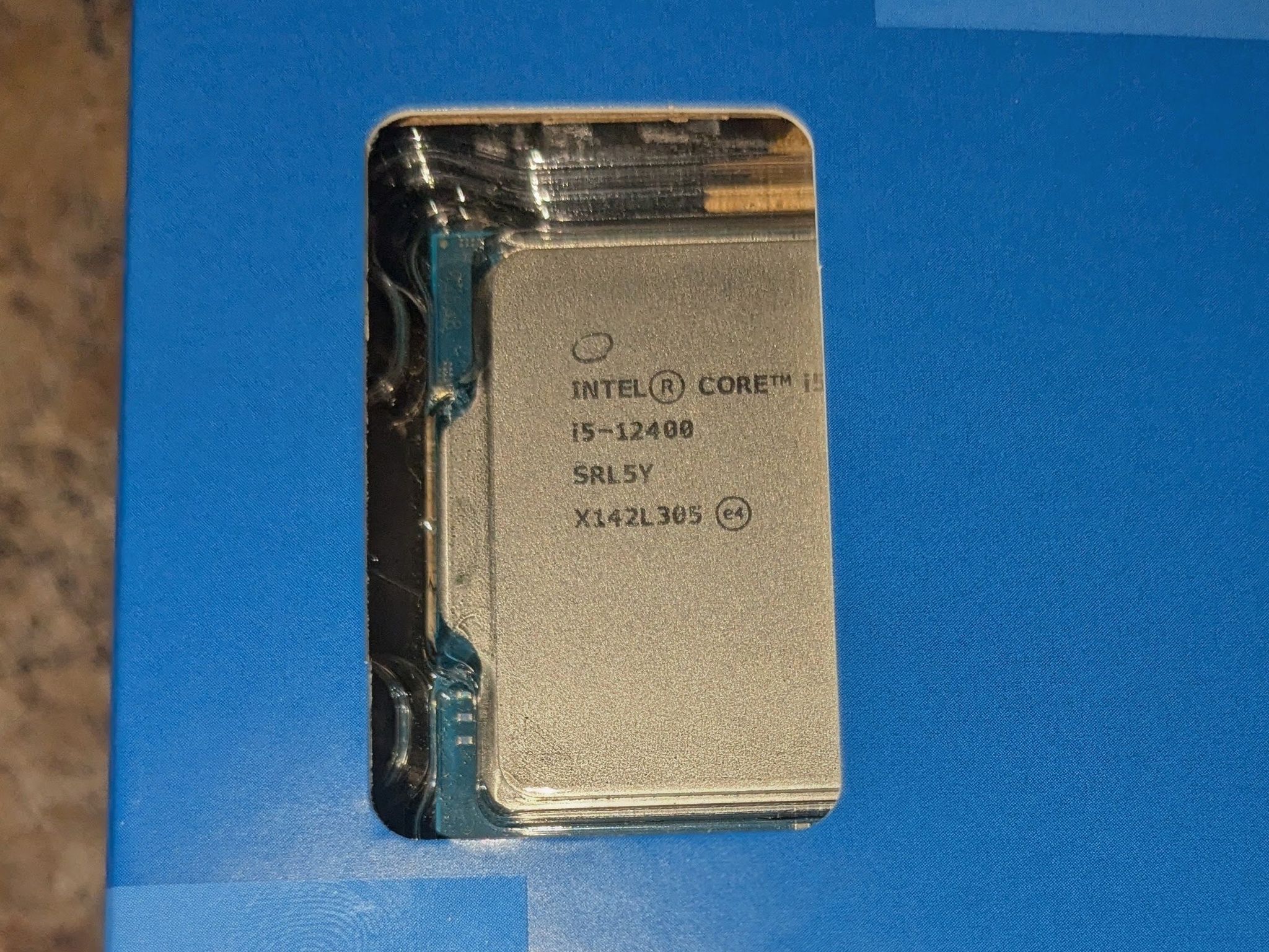 Intel Core i5-12400 w/ Original Box and Unused Intel Stock Cooler