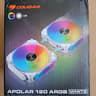 3 Pack Cougar Apolar 120mm RGB Fans - White - Used