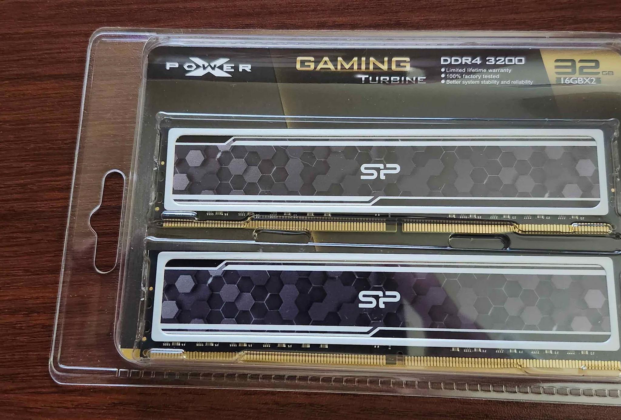 Silicon Power Power X Gaming Turbine ddr4 3200mhz (2x16gb)32gb