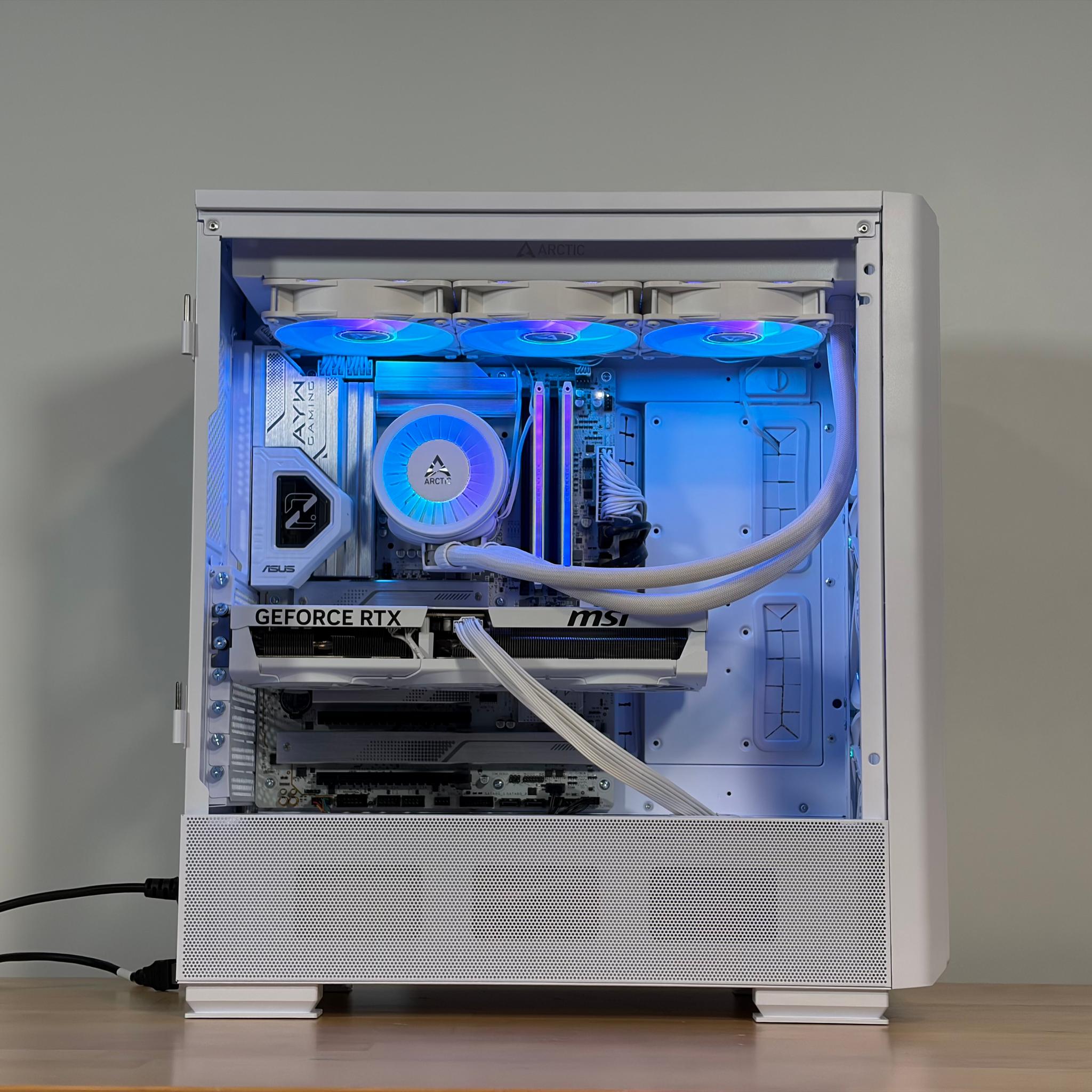 RTX 5080 Intel Core Ultra 7 270k Plus 96gb DDR5 Gaming PC