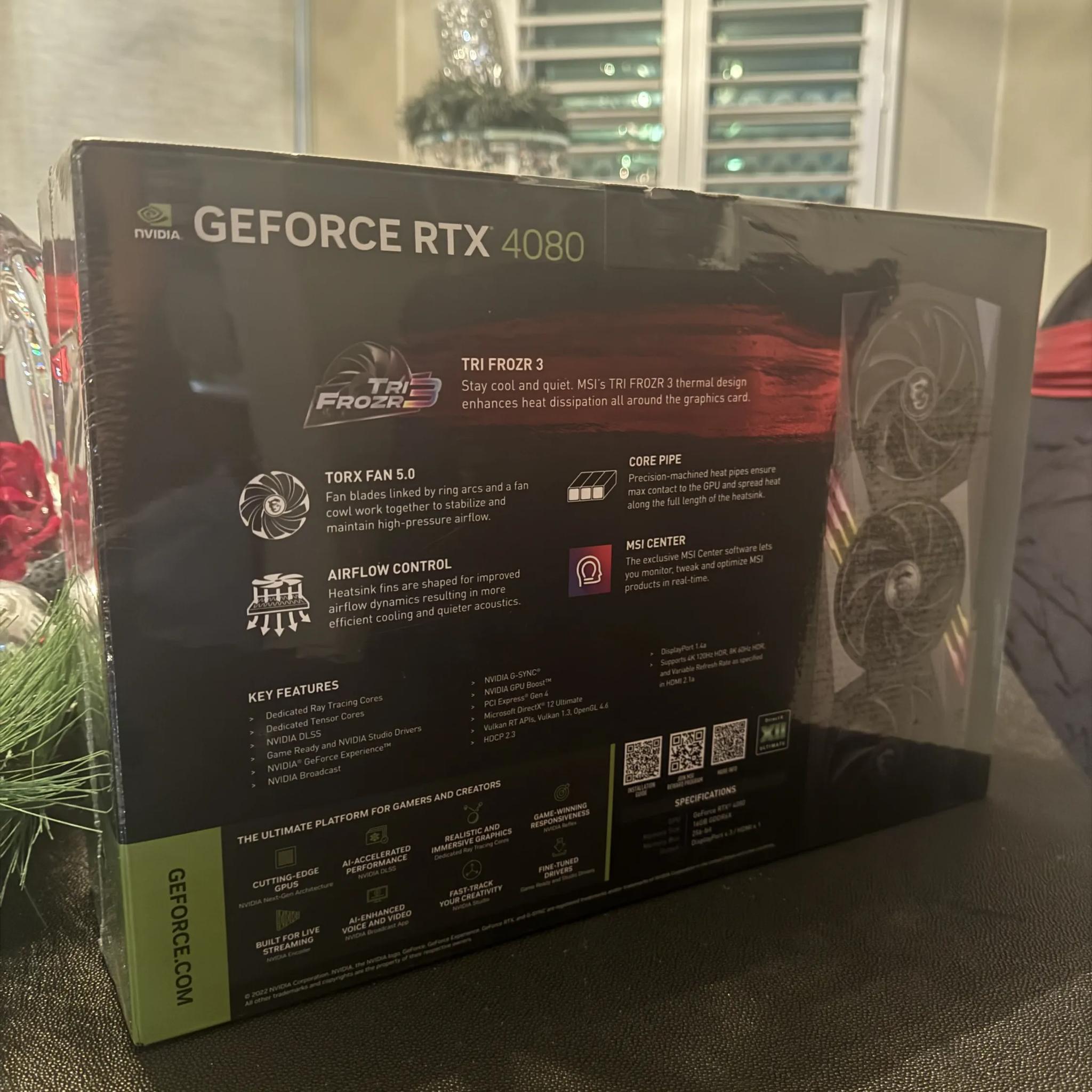 MSI GeForce RTX 4080 16GB Gaming X Trio