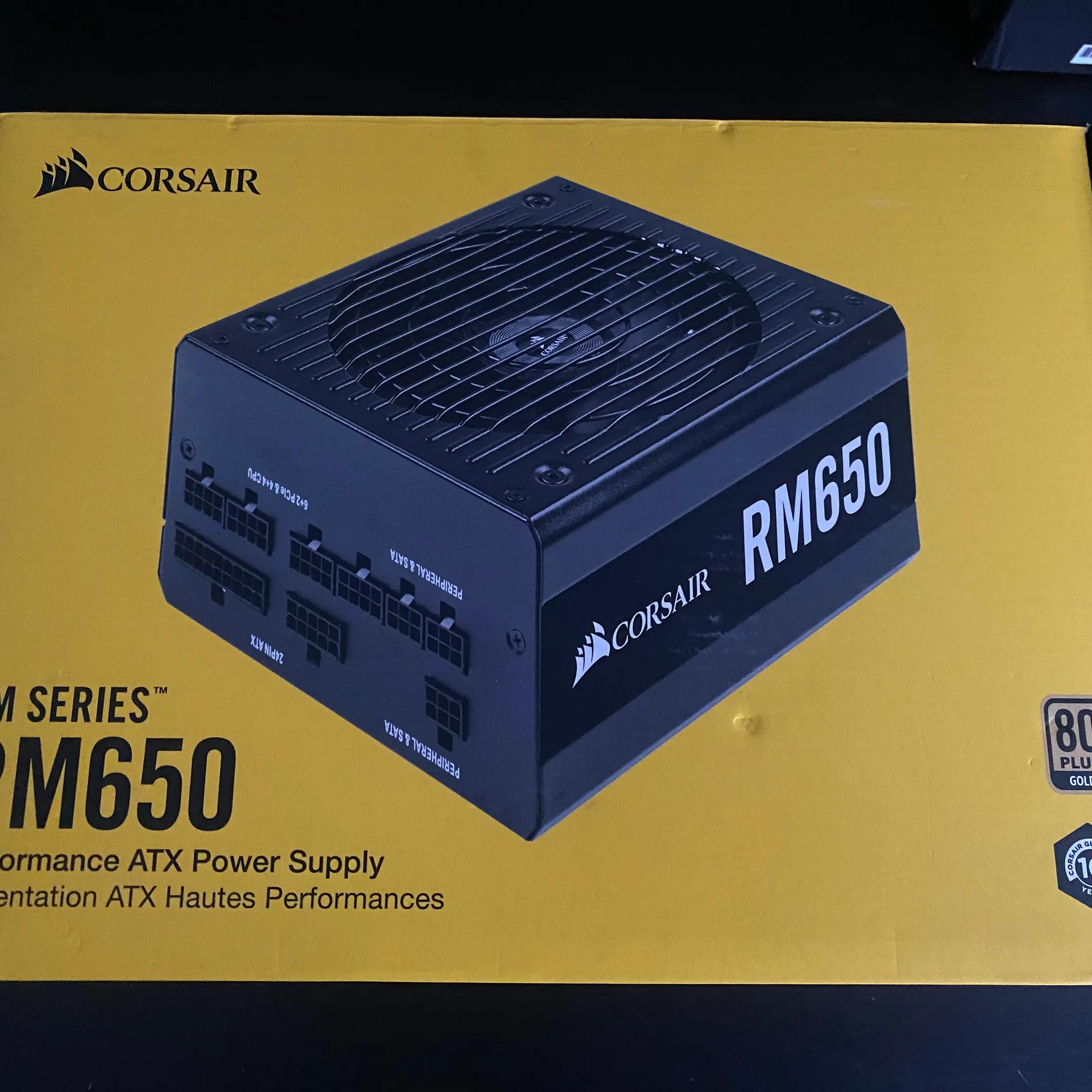 New Corsair RM650 Full Modular