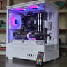 White RGB Gaming PC | R5 2600 | RTX 2060 6GB | 16GB | 1TB | ARGB | Wi-Fi + BT | 550W 80+ Gold