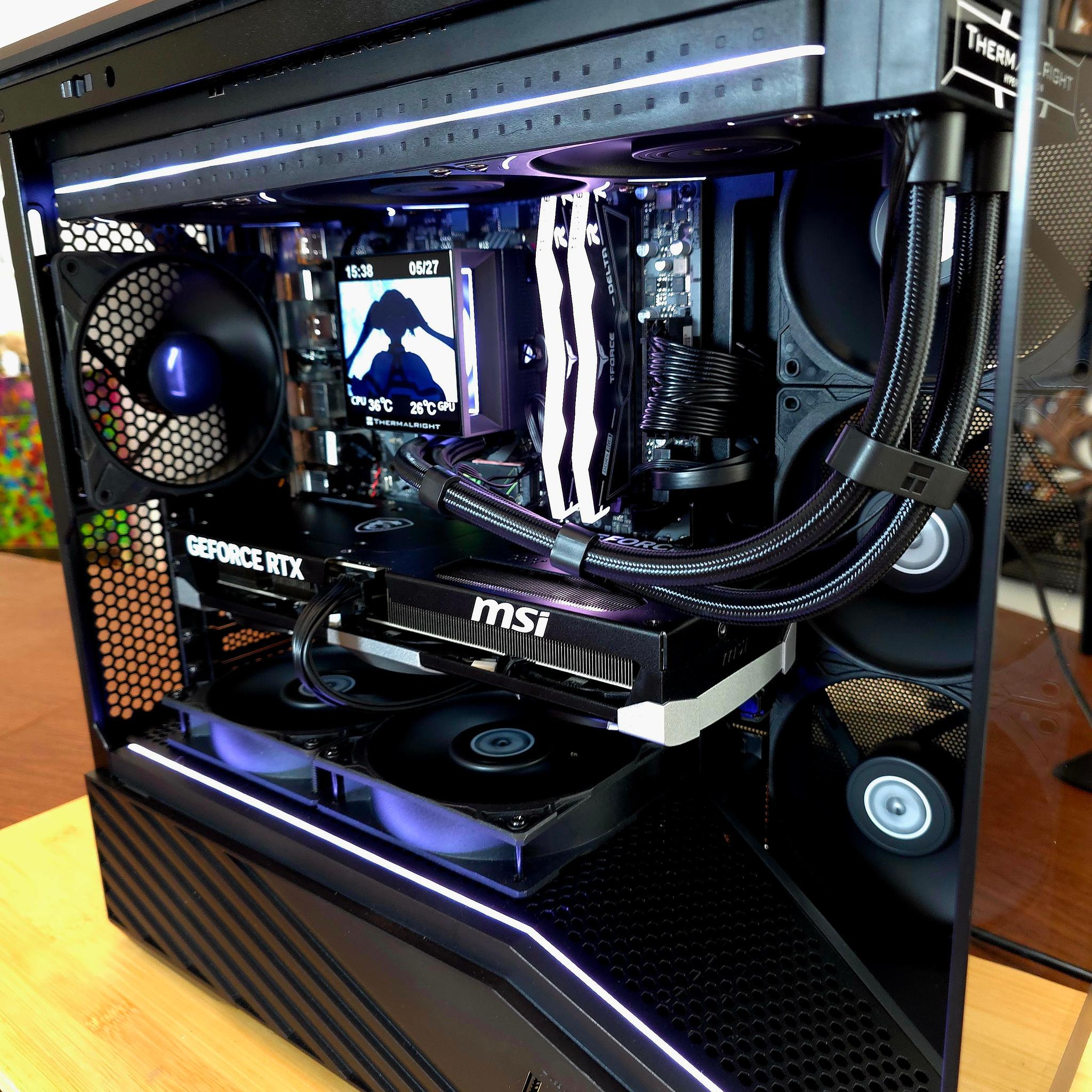 🔥 RTX 5070 Gaming PC | Ryzen 9 7900 | 32GB DDR5 | 2TB NVMe | ARGB Showcase Build