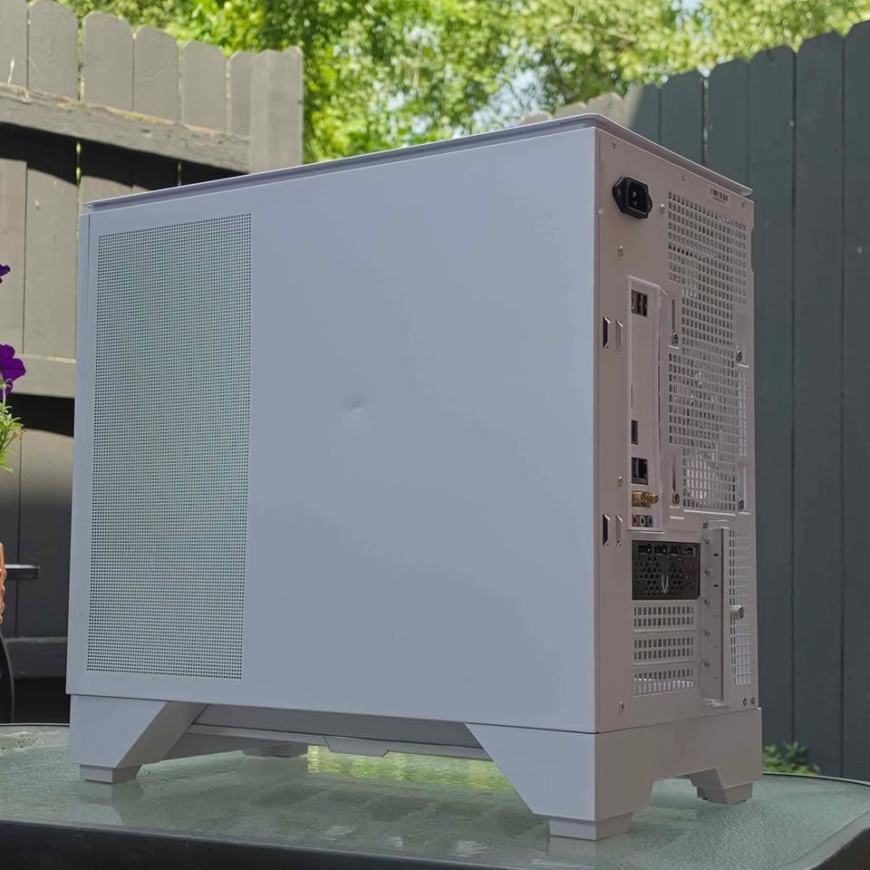 🤍Custom White RGB Gaming PC🤍 • Nvidia 4060, Intel i7, 16GB RAM, SSD • Plug n' Play Ready