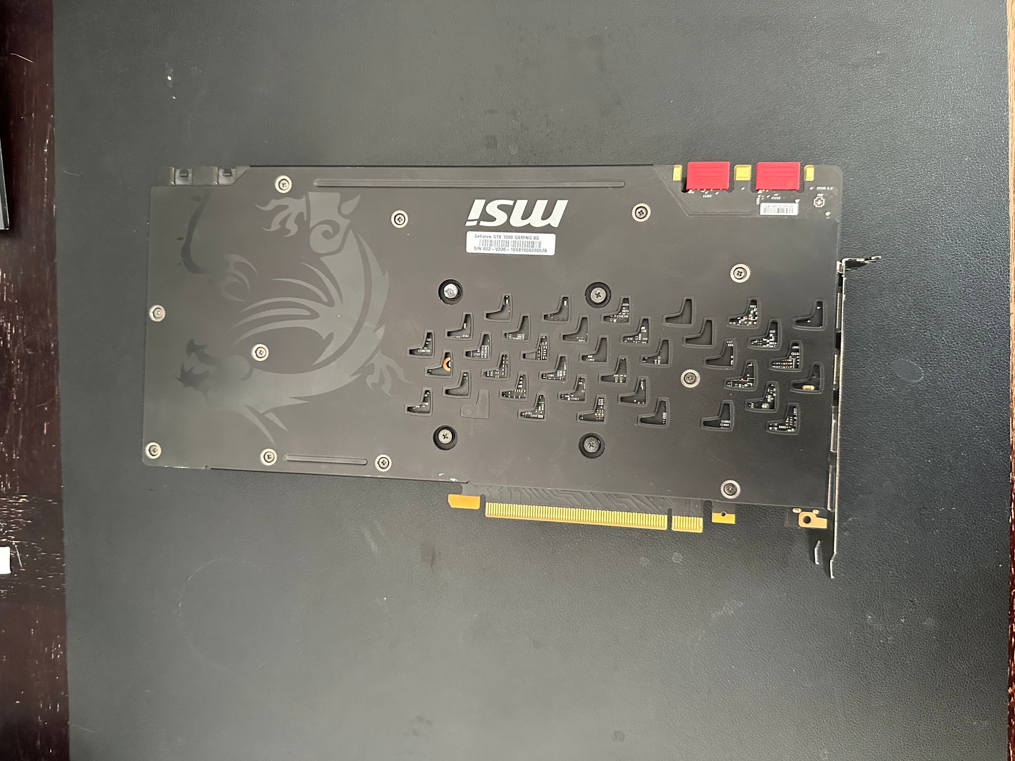 MSI ARMOR GeForce GTX 1080 | Jawa
