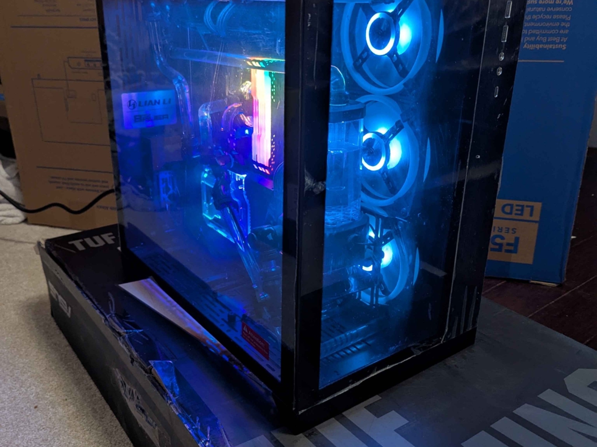 Gaming PC Custom Water Cooled intel i5-12600k RTX 4080