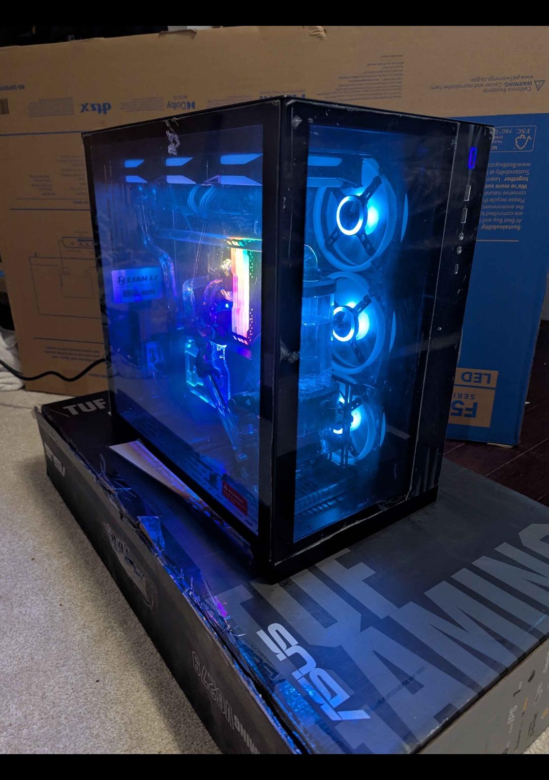 Gaming PC Custom Water Cooled intel i5-12600k RTX 4080