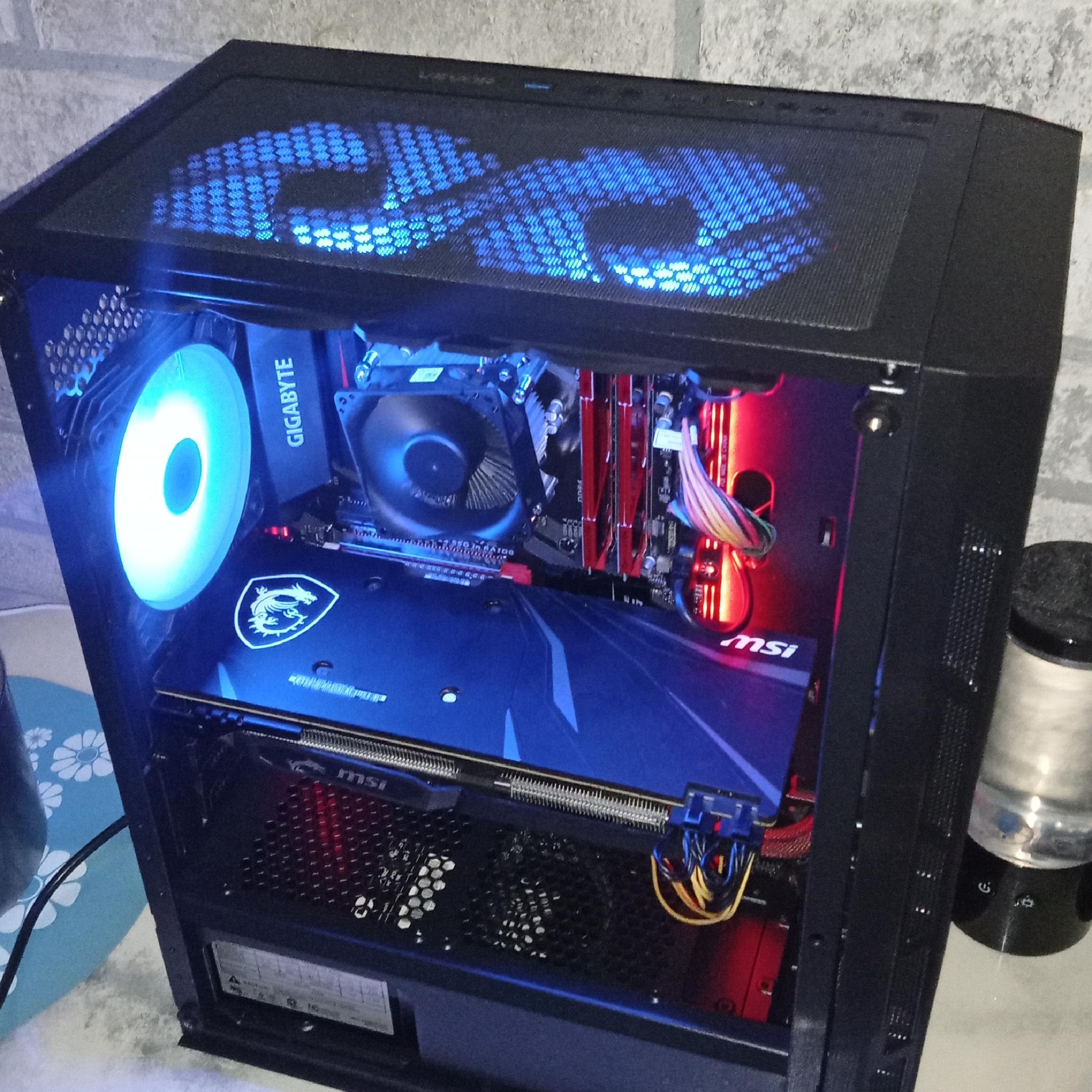 Gaming Pc/i5 6600k/Rx 5600 XT/16GB DDR 4/512 SSD HD/WIN 11 PRO/WIFI
