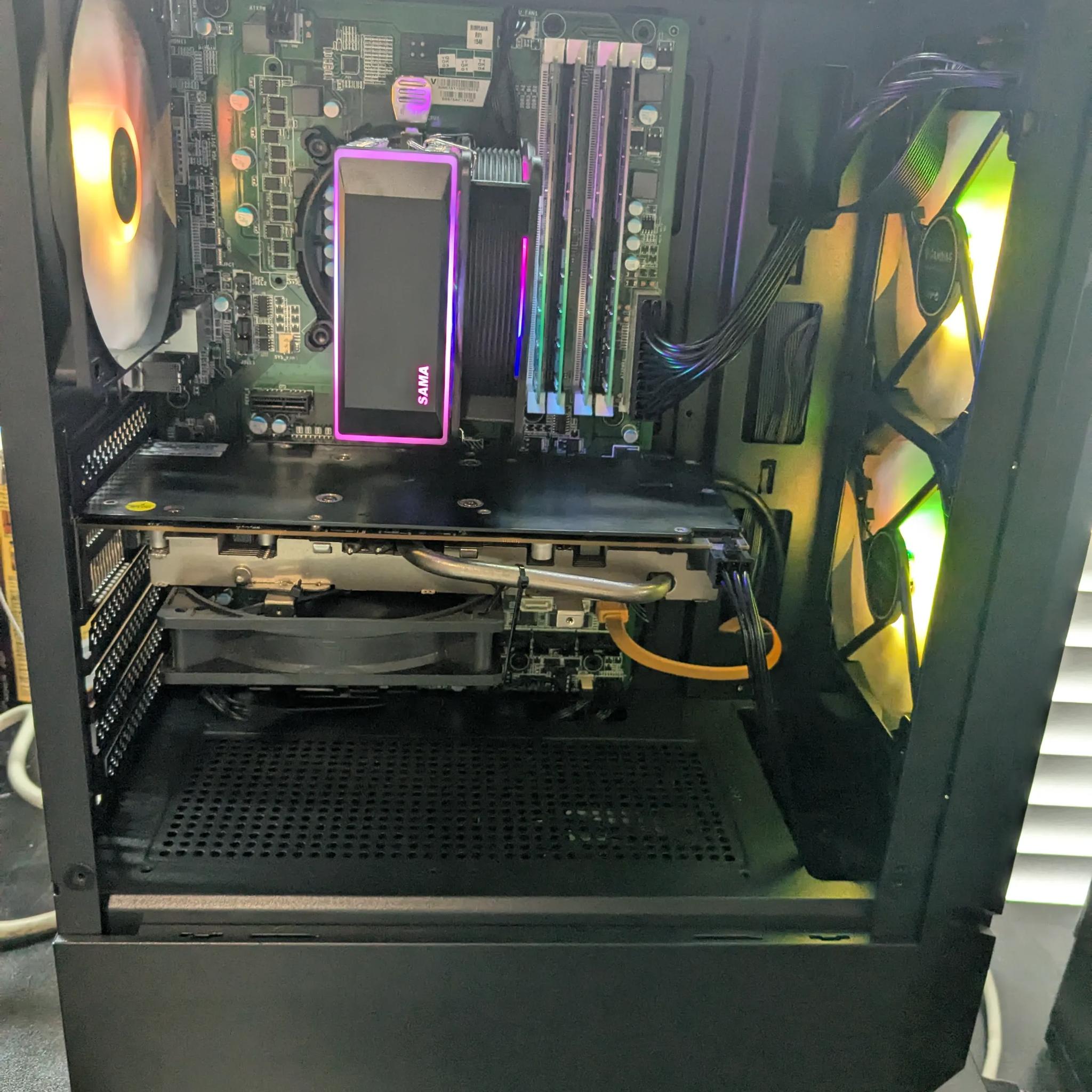 100 FPS Fortnite | 180 Day Warranty | i5-4570S, 16GB RAM, 480GB SSD, RX 480 8GB, RGB, Wifi, Win10