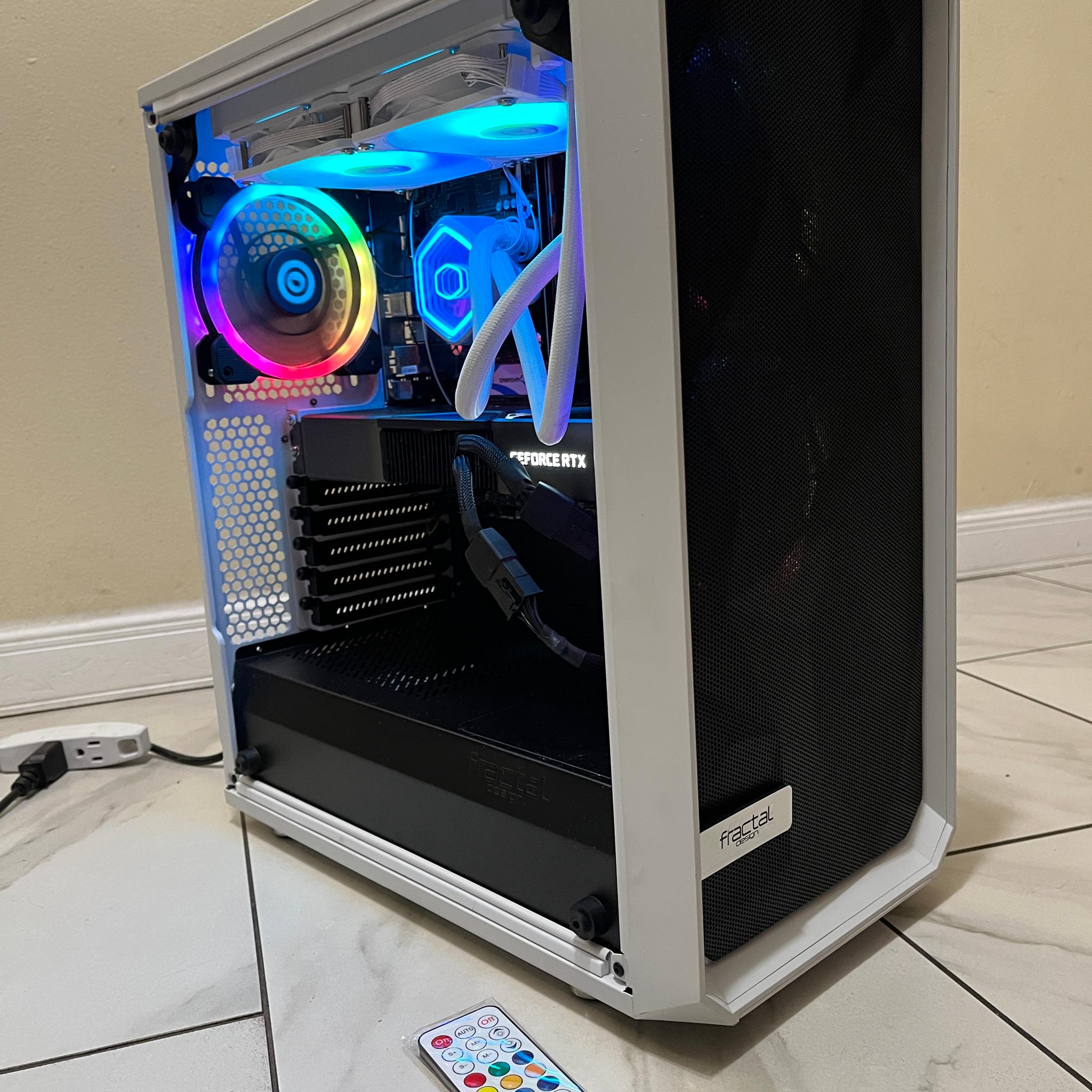 🟠🔥RTX 3080, Intel i7-11700F, 16GB RAM, 1TB SSD, High Performance RGB Gaming PC w/ Wi-Fi & Remote 🖥️🔵