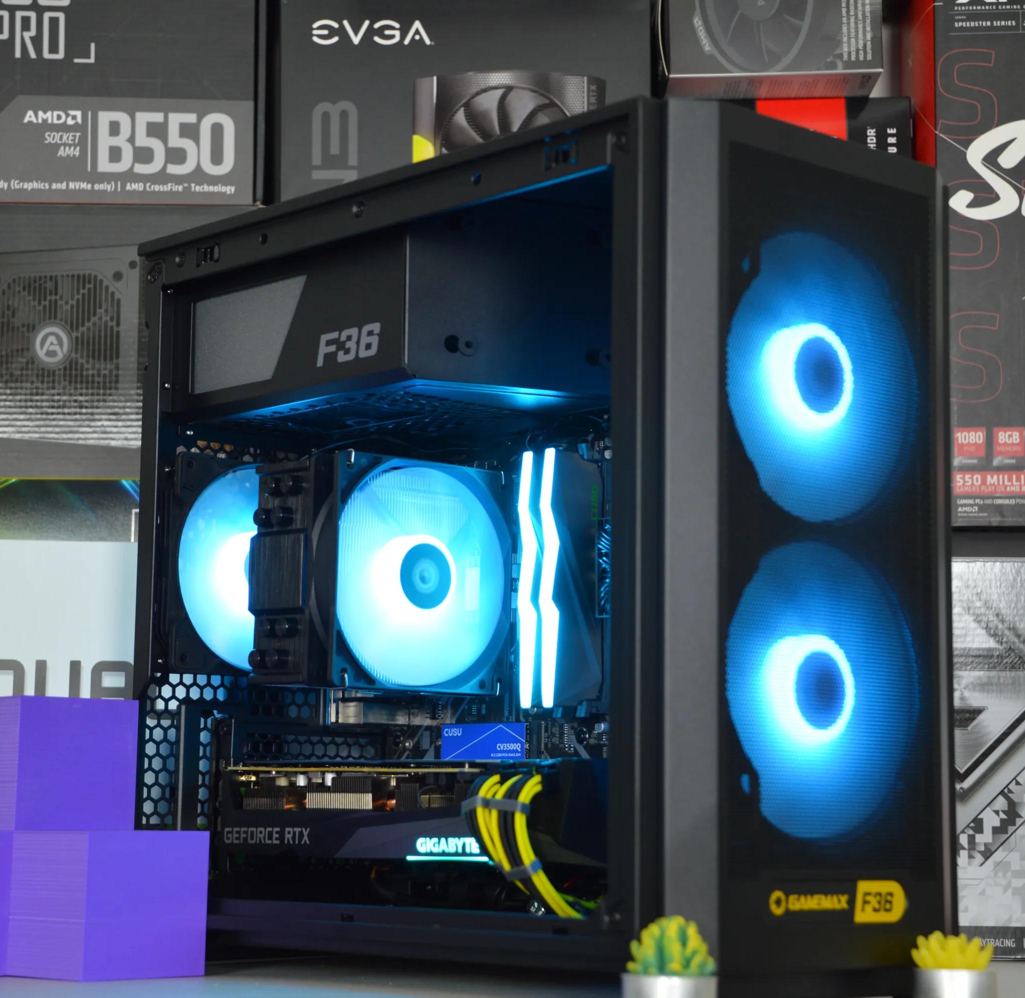 ☀️☀️| RTX 3070 8GB | RYZEN 5 5600X | 16GB DDR4 RGB RAM | 1TB NVME SSD | Solar Flare 2.0 |