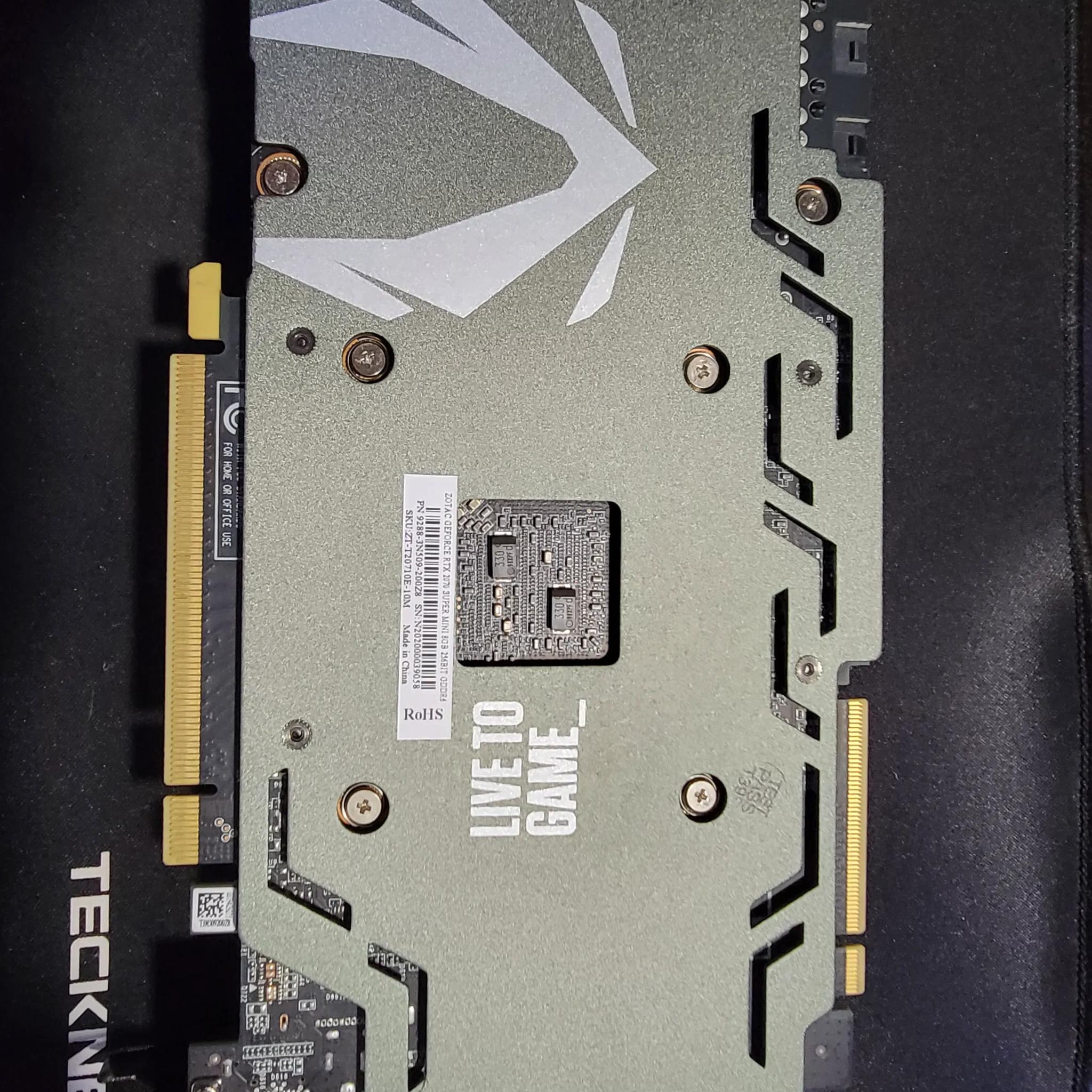 ZOTAC GEFORCE RTX 2070 SUPER MINI 8GB 256BIT GDDR6