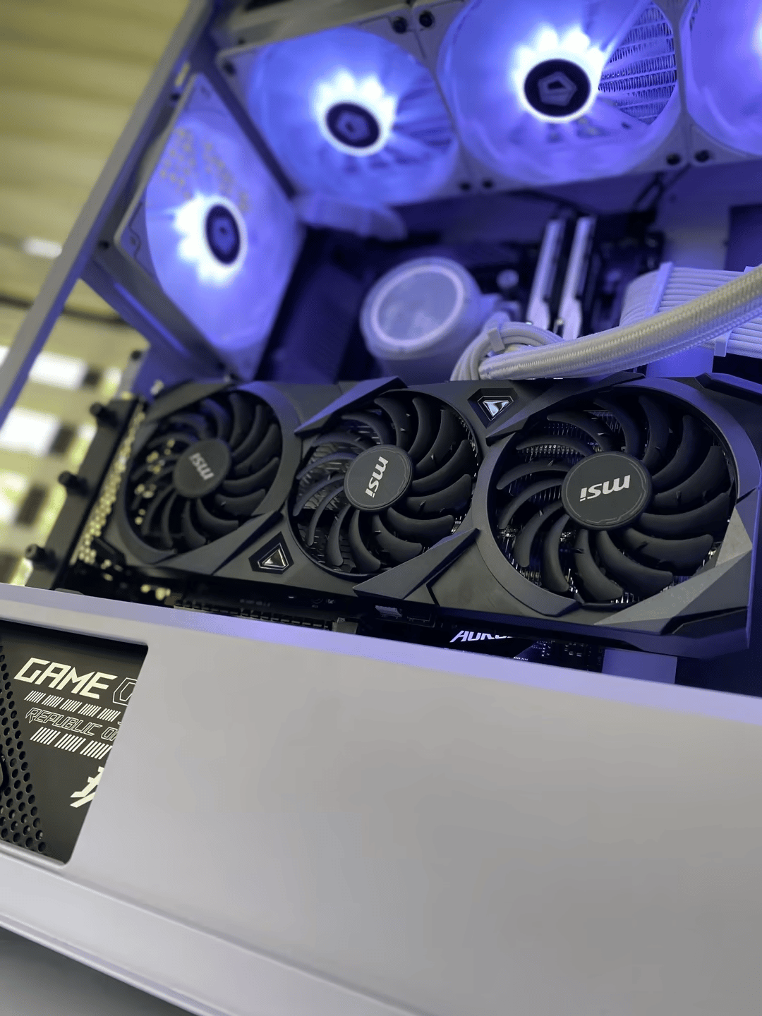 “Frozone” Rtx 3060ti 8gb, I7-10700k High-End Gaming PC