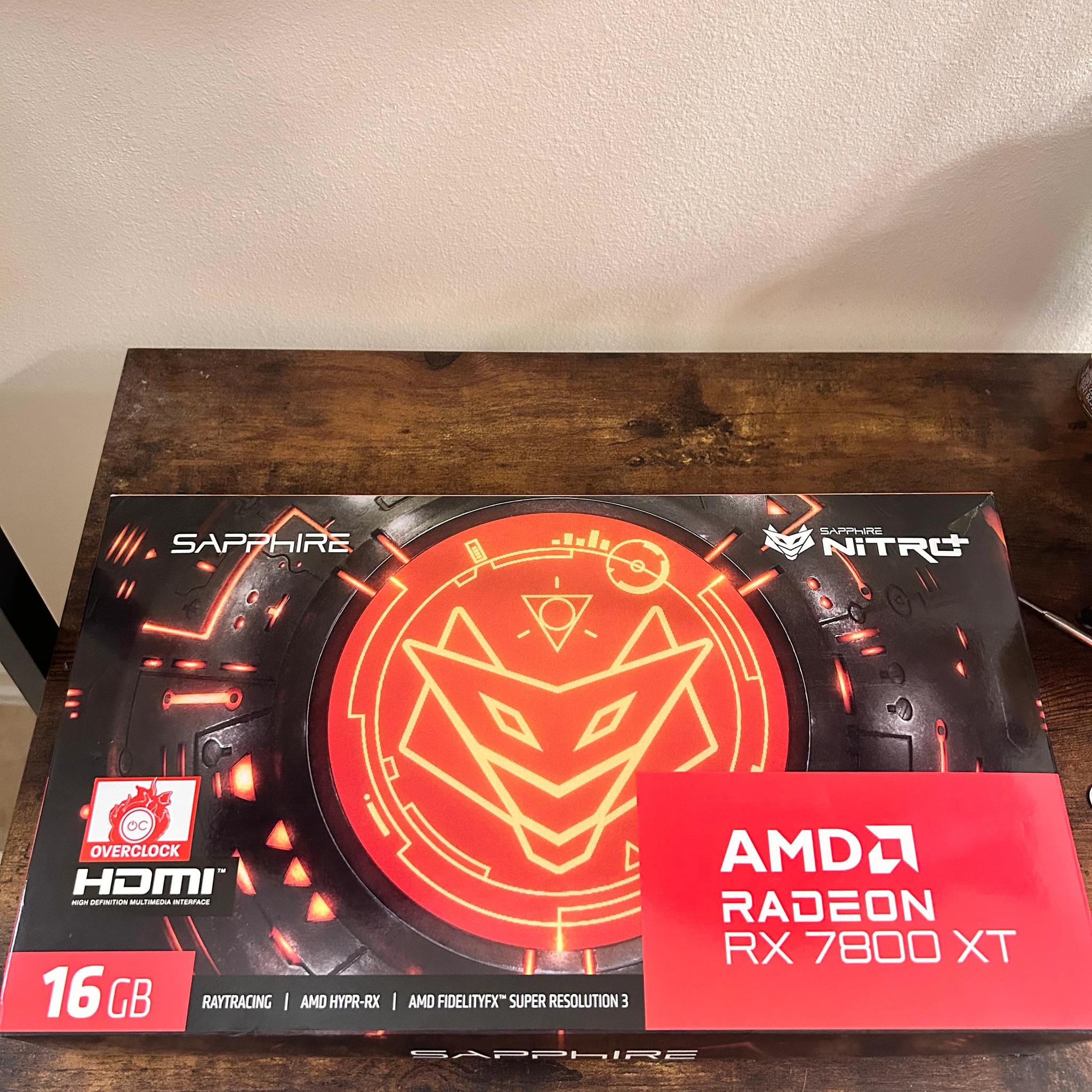 Sapphire Nitro+ 7800 XT 16GB