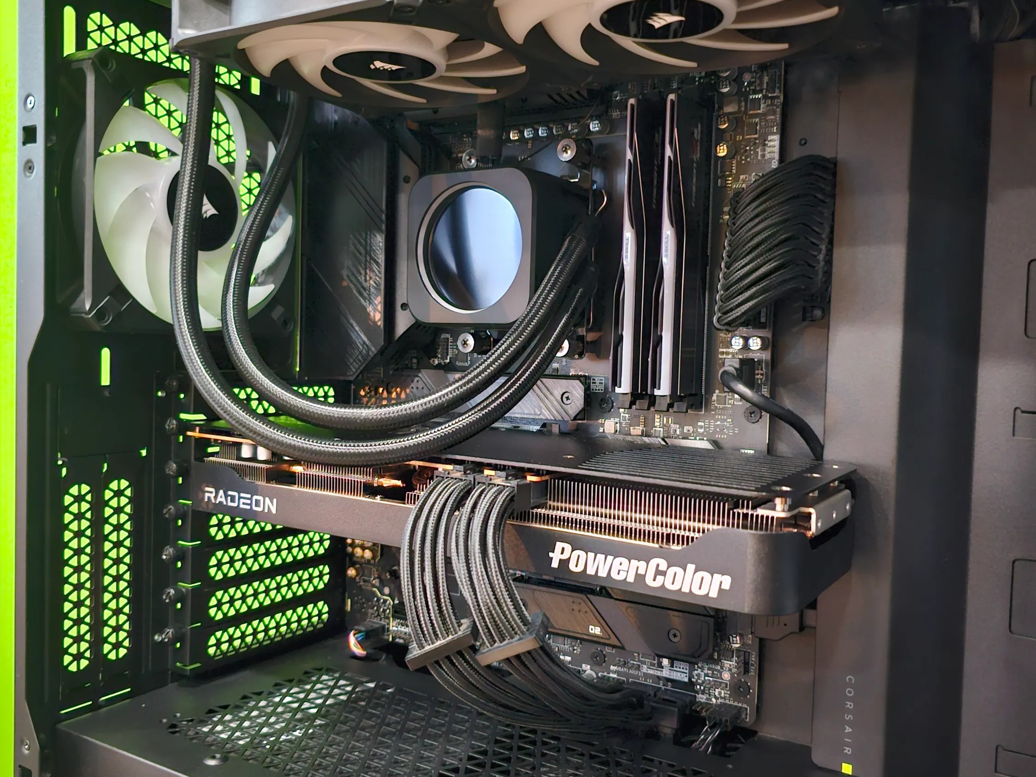 AMD Ryzen 7 9700X; Radeon RX 9070 XT; 64GB DDR5-6000 RAM; 2TB SSD