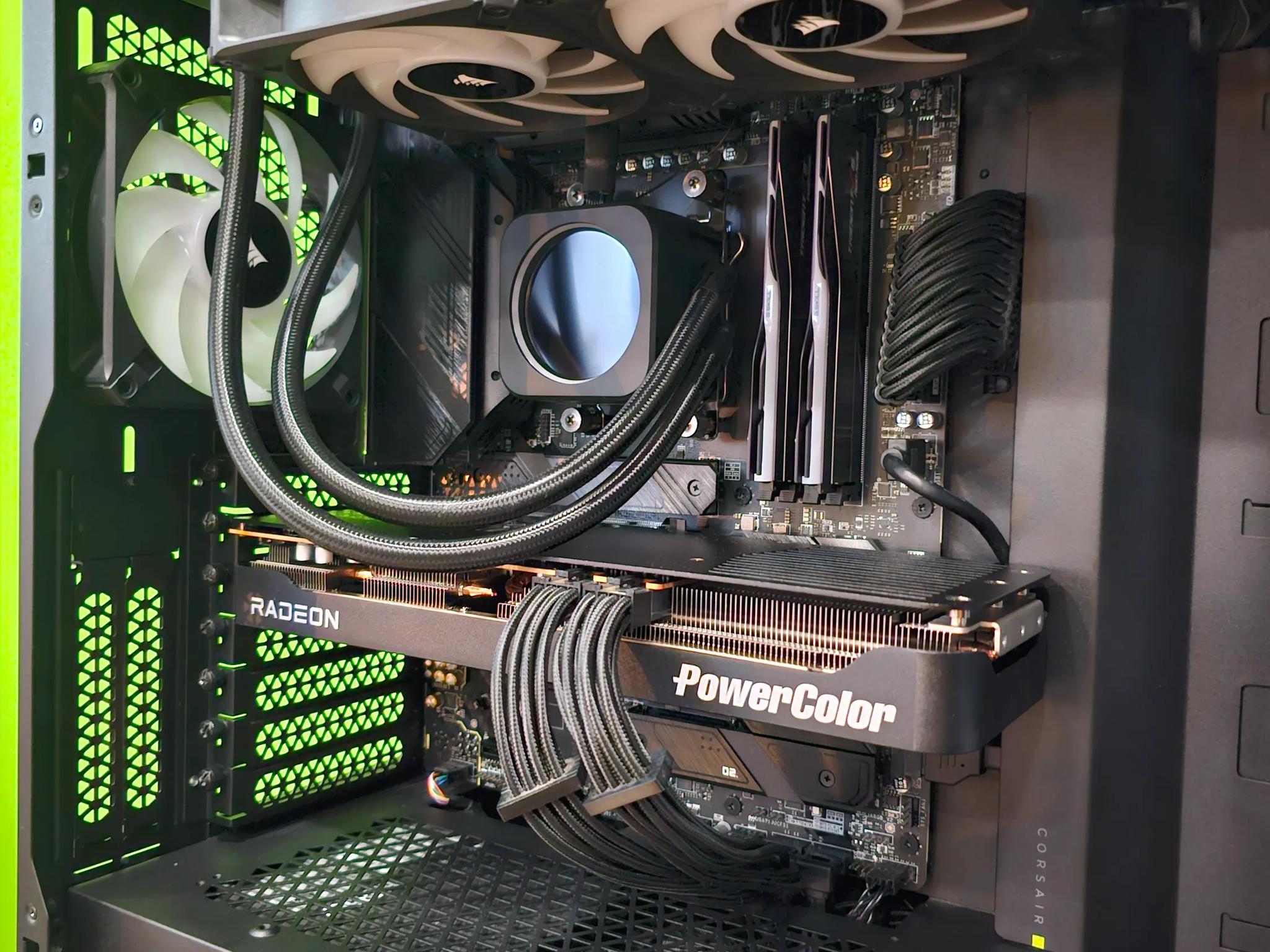 AMD Ryzen 7 9700X; Radeon RX 9070 XT; 64GB DDR5-6000 RAM; 2TB SSD